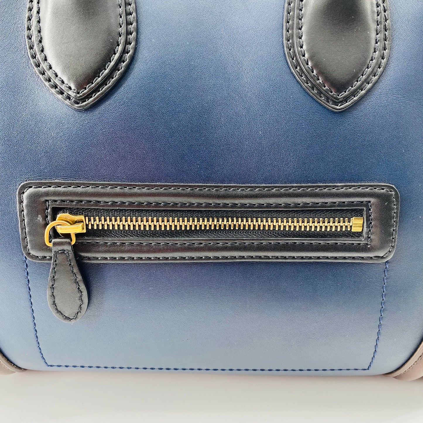 Celine Celine Leather Luggage Medium Tote Bag