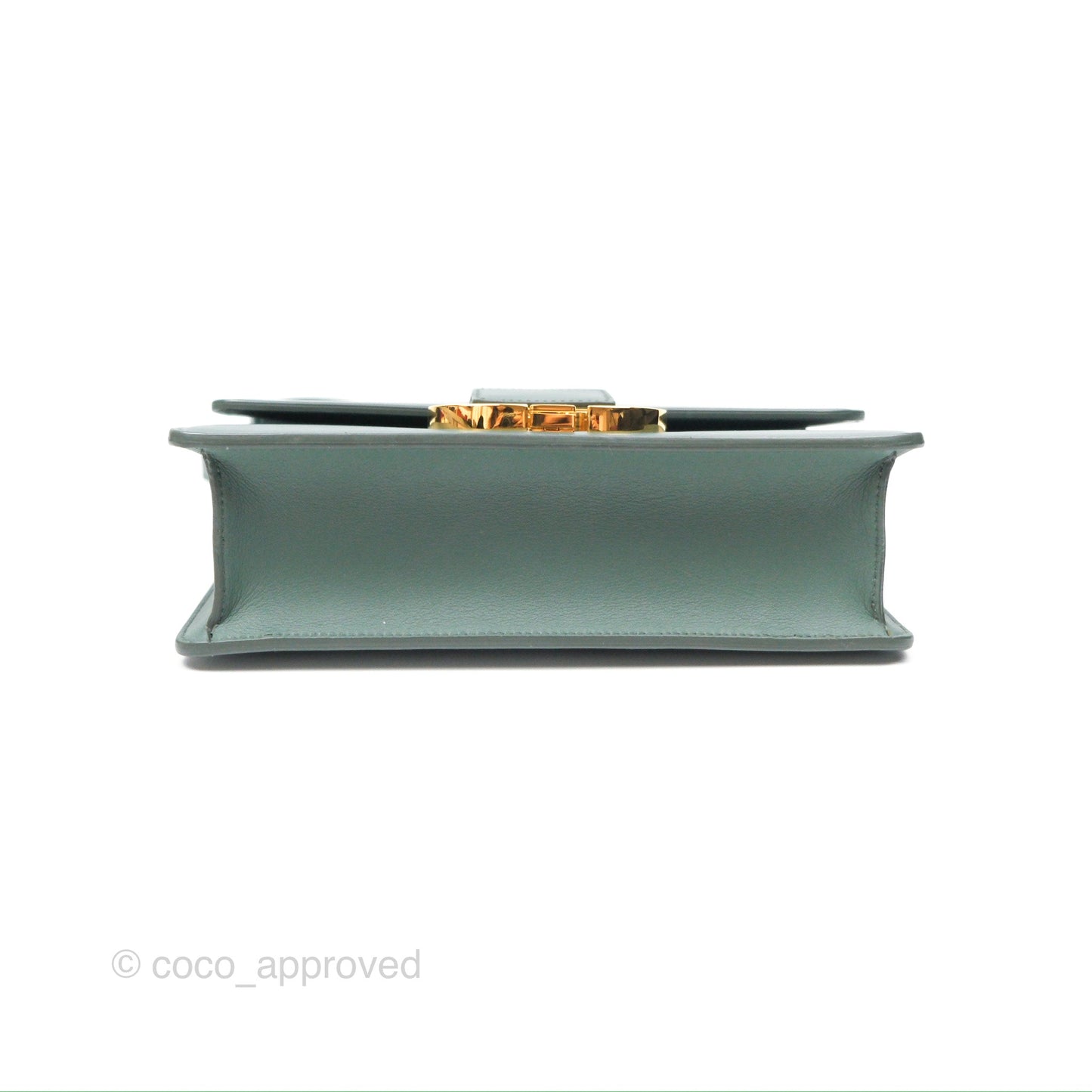 Dior 30 Montaigne Bag Teal Green Box Calfskin