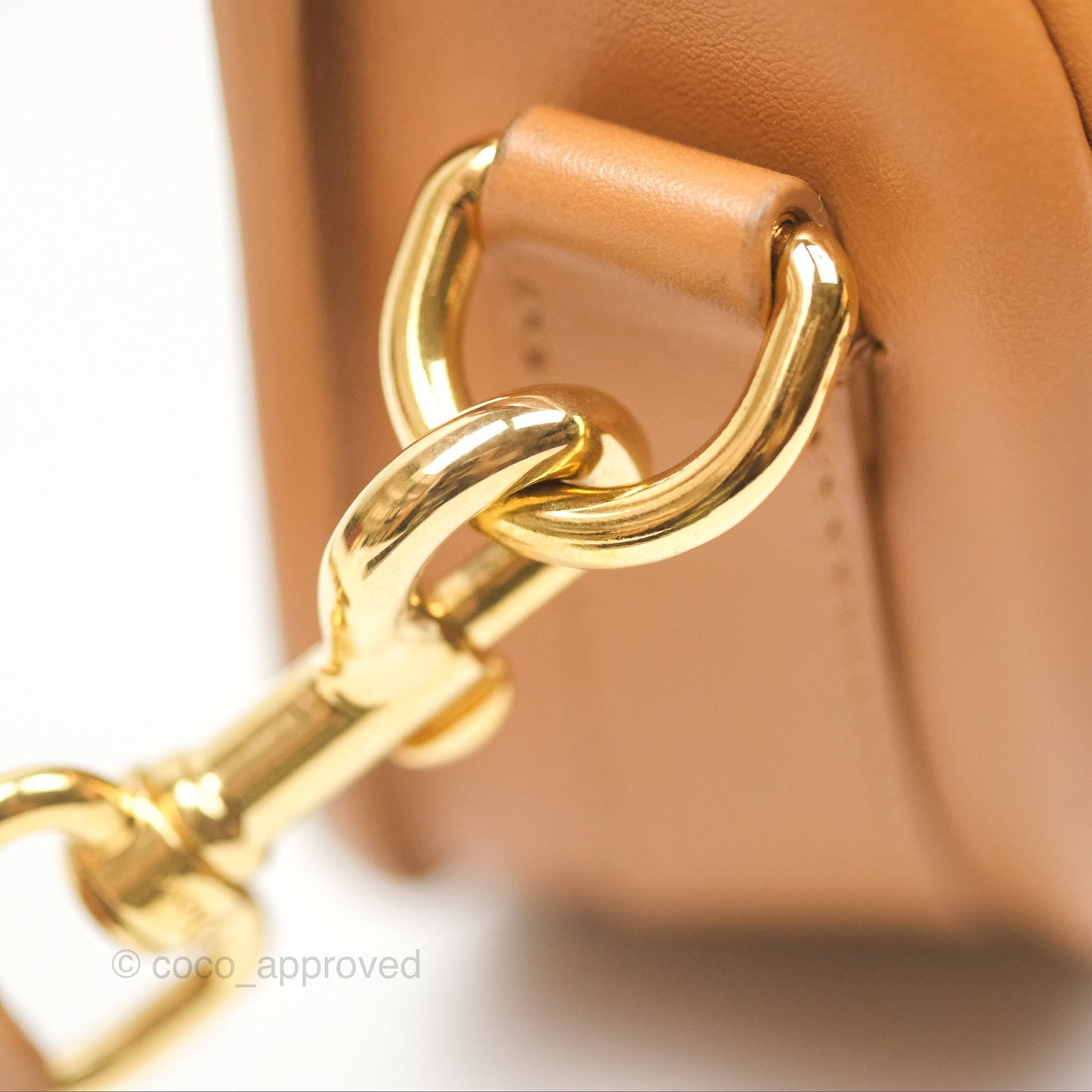 Christian Dior Bobby East-West Bag Calfskin Camel