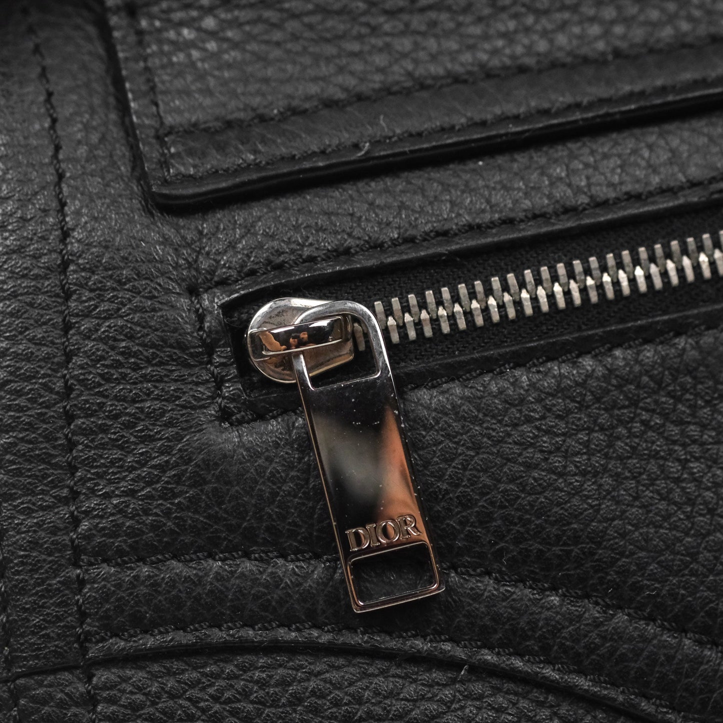Dior Men's Saddle Bag Black Calfskin