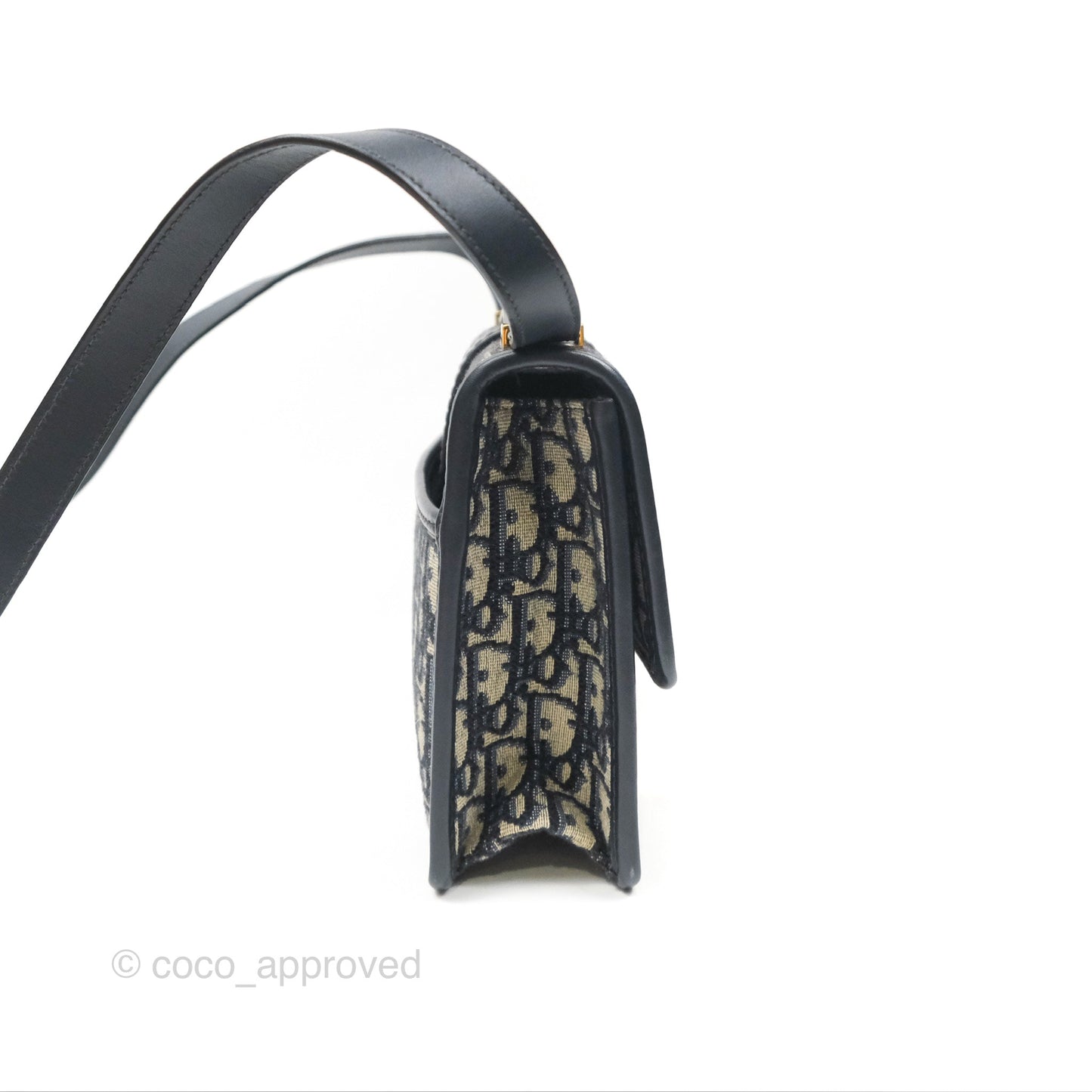 Dior 30 Montaigne Bag Navy Dior Oblique Jacquard