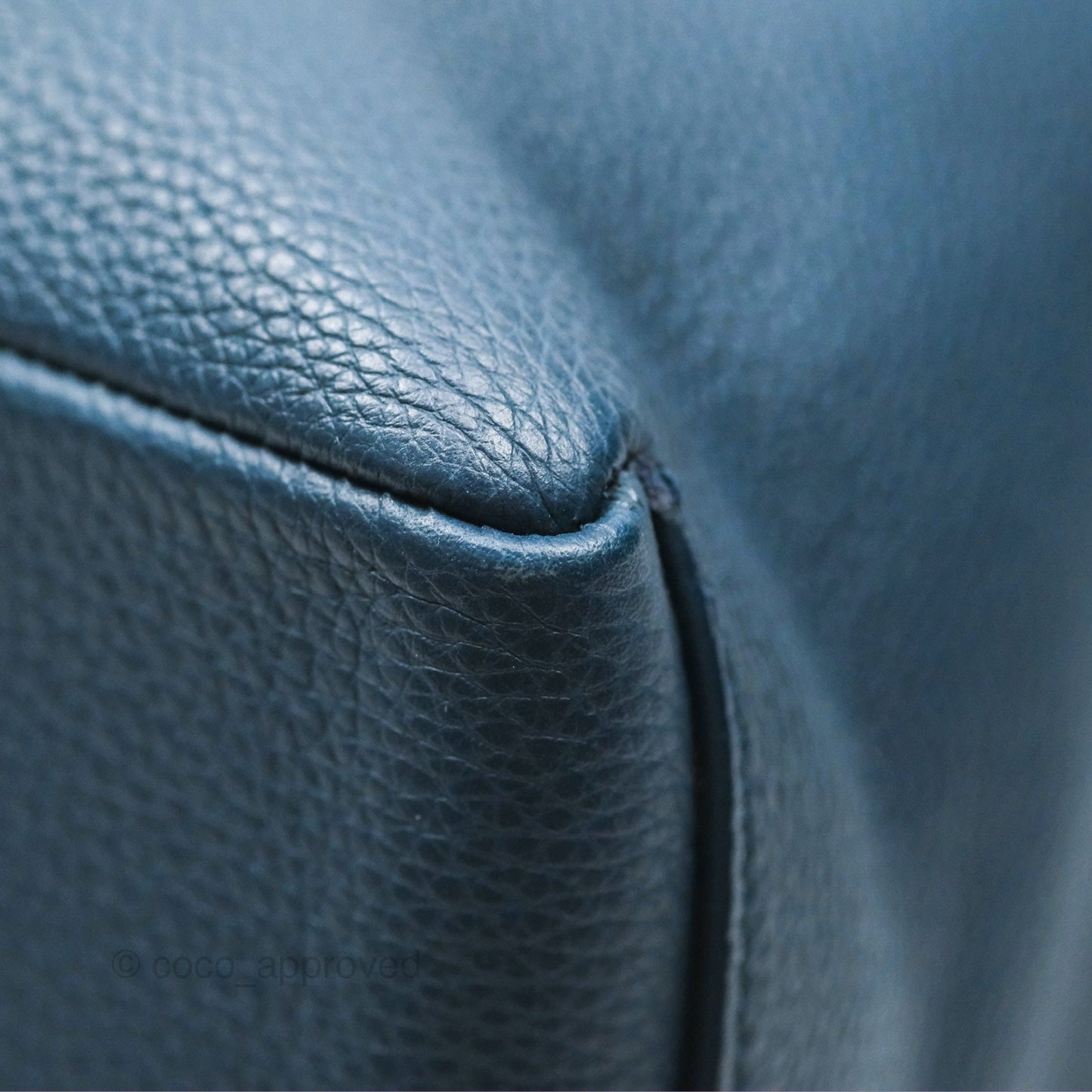 Christian Dior Backpack Calfskin Navy