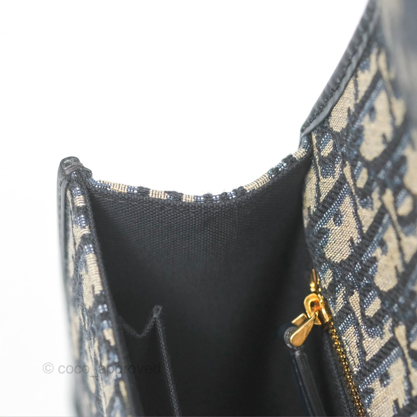 Dior 30 Montaigne Bag Blue Dior Oblique Jacquard
