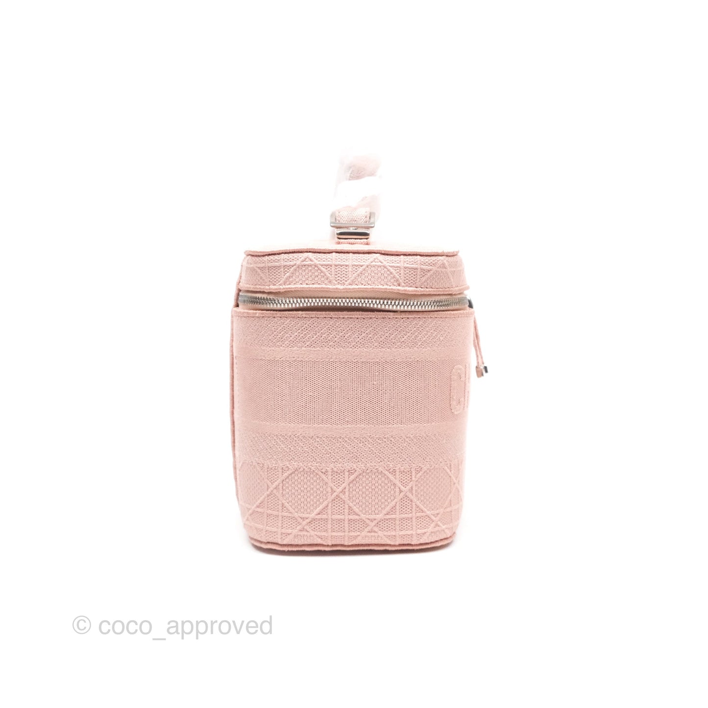 Christian Dior DiorTravel Vanity Case Pink Cannage