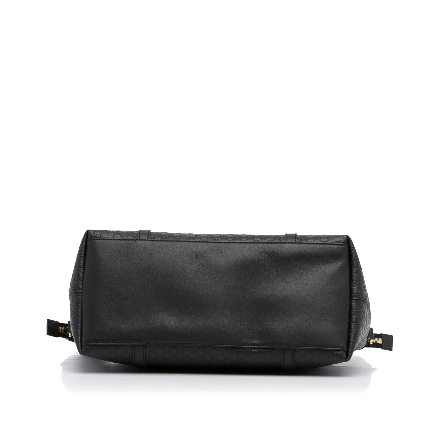 Gucci Dome Large Black Microguccisima Embossed Leather