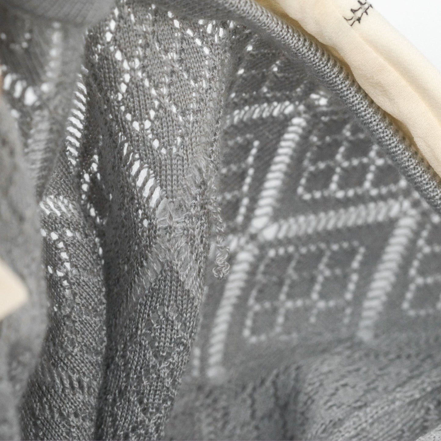 Christian Dior Knit Dress Grey Size 34