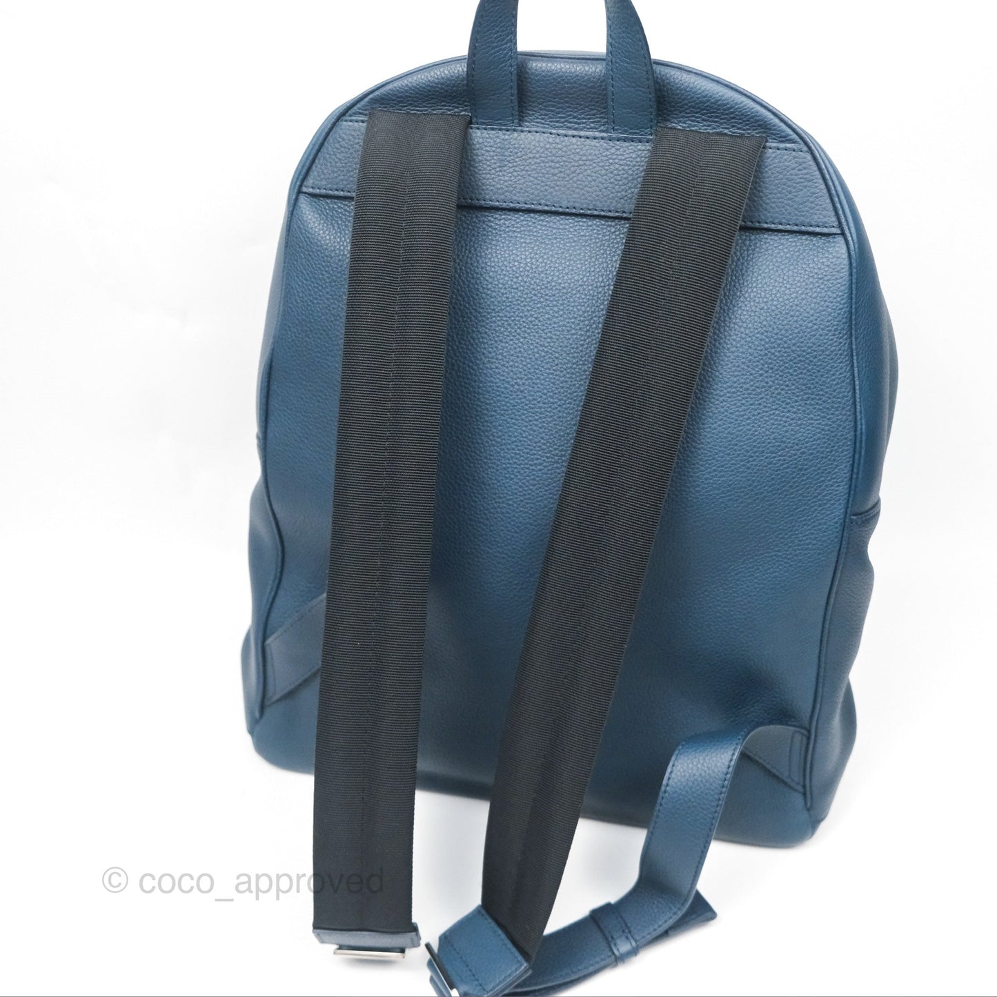 Christian Dior Backpack Calfskin Navy