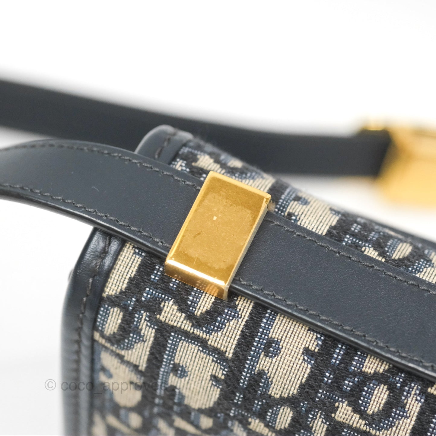 Dior 30 Montaigne Bag Navy Dior Oblique Jacquard
