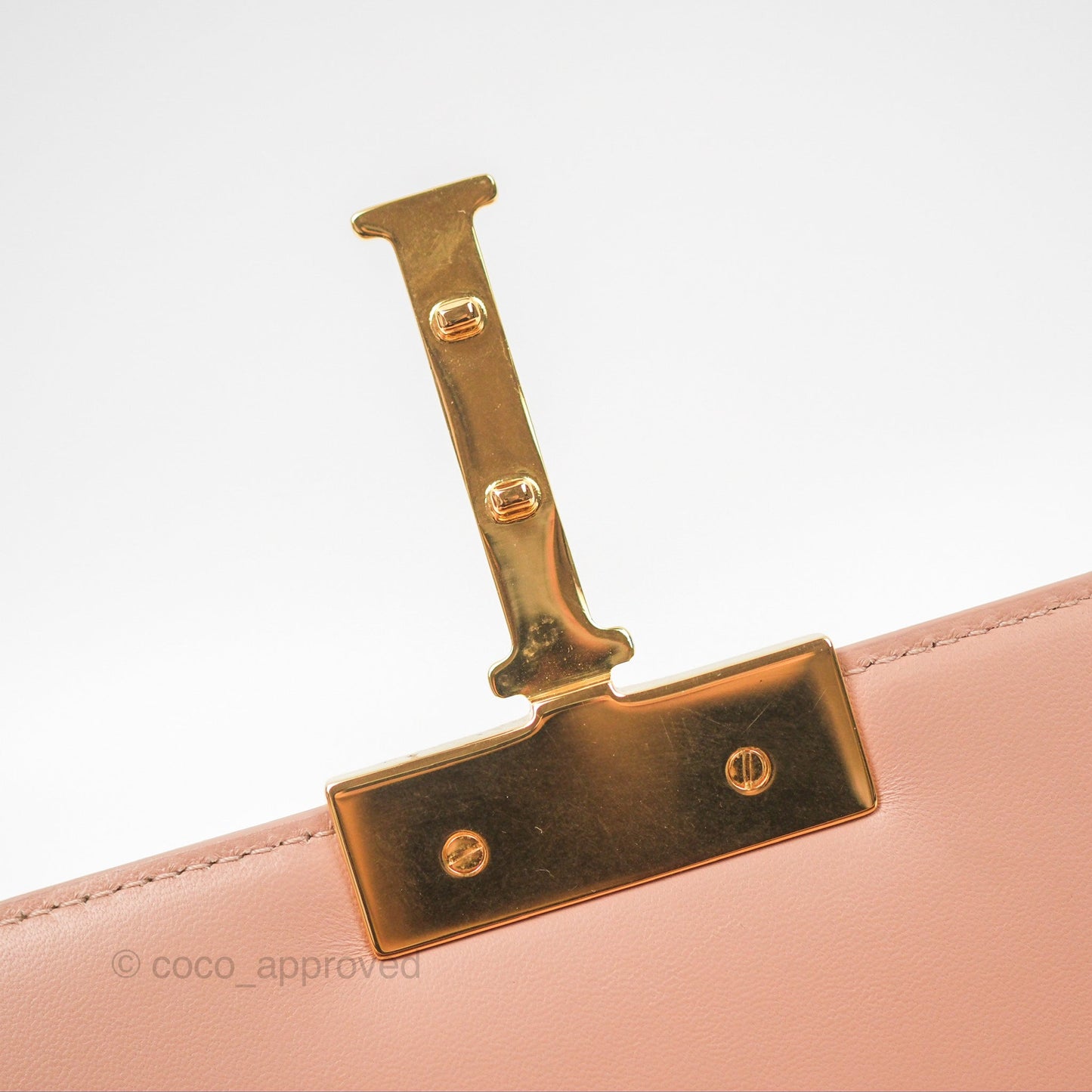 Christian Dior 30 Montaigne Beige Calfskin Box Bag