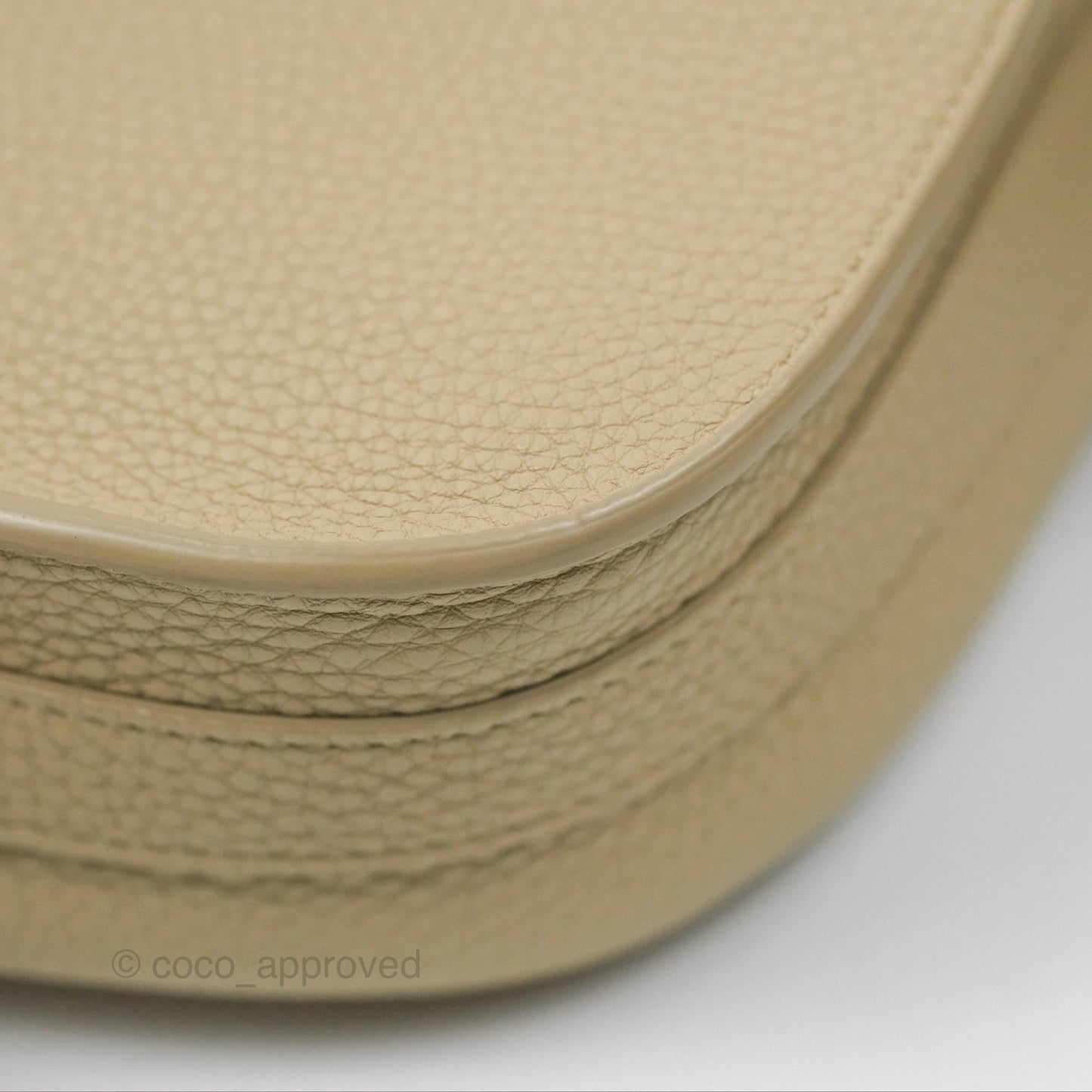 Christian Dior Medium Bobby Flap Beige Grained Calfskin