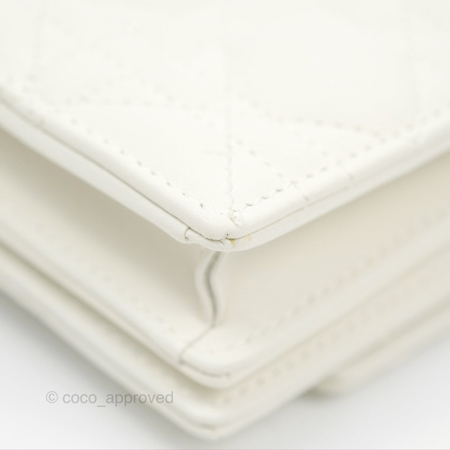 Dior Miss Dior Mini Bag White Cannage Lambskin