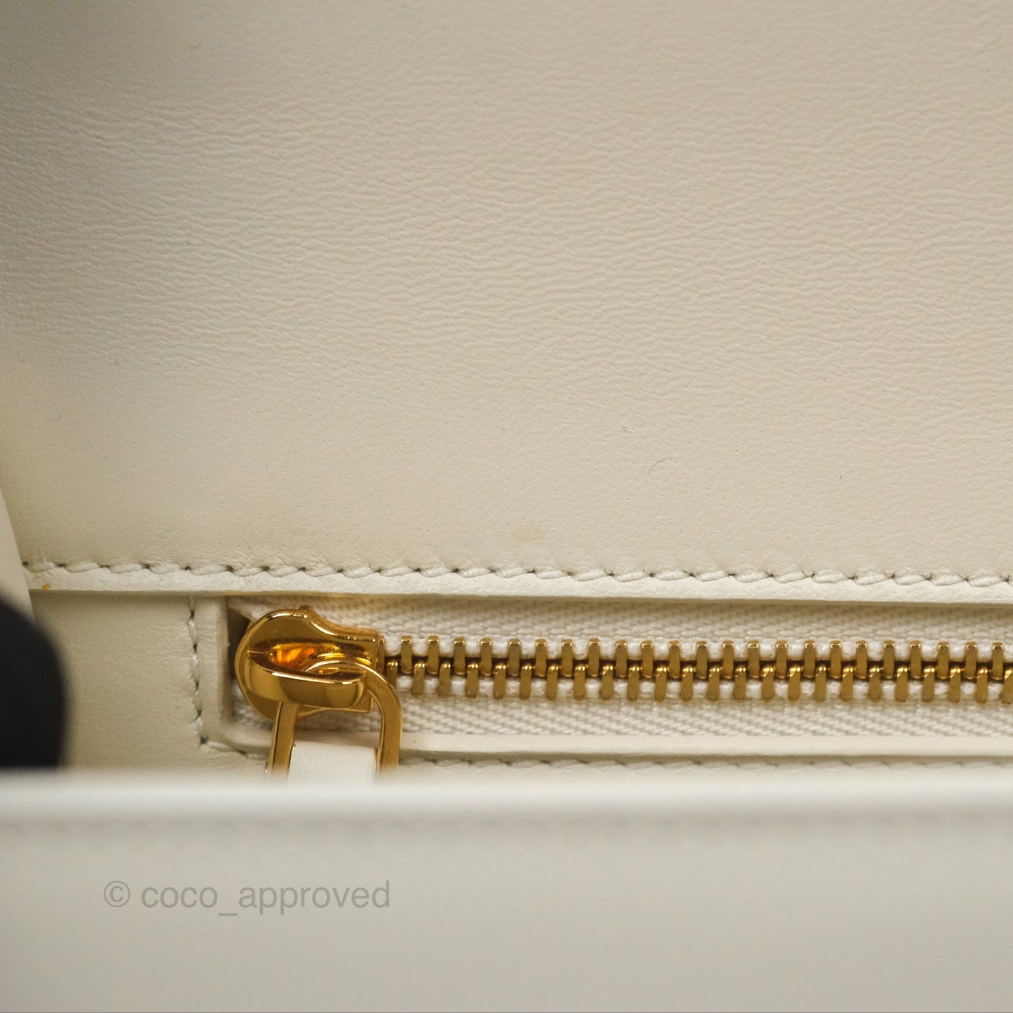Christian Dior Small 30 Montaigne Box Bag White Calfskin