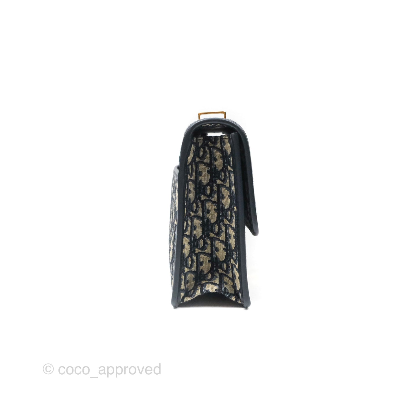 Dior 30 Montaigne Bag Blue Dior Oblique Jacquard