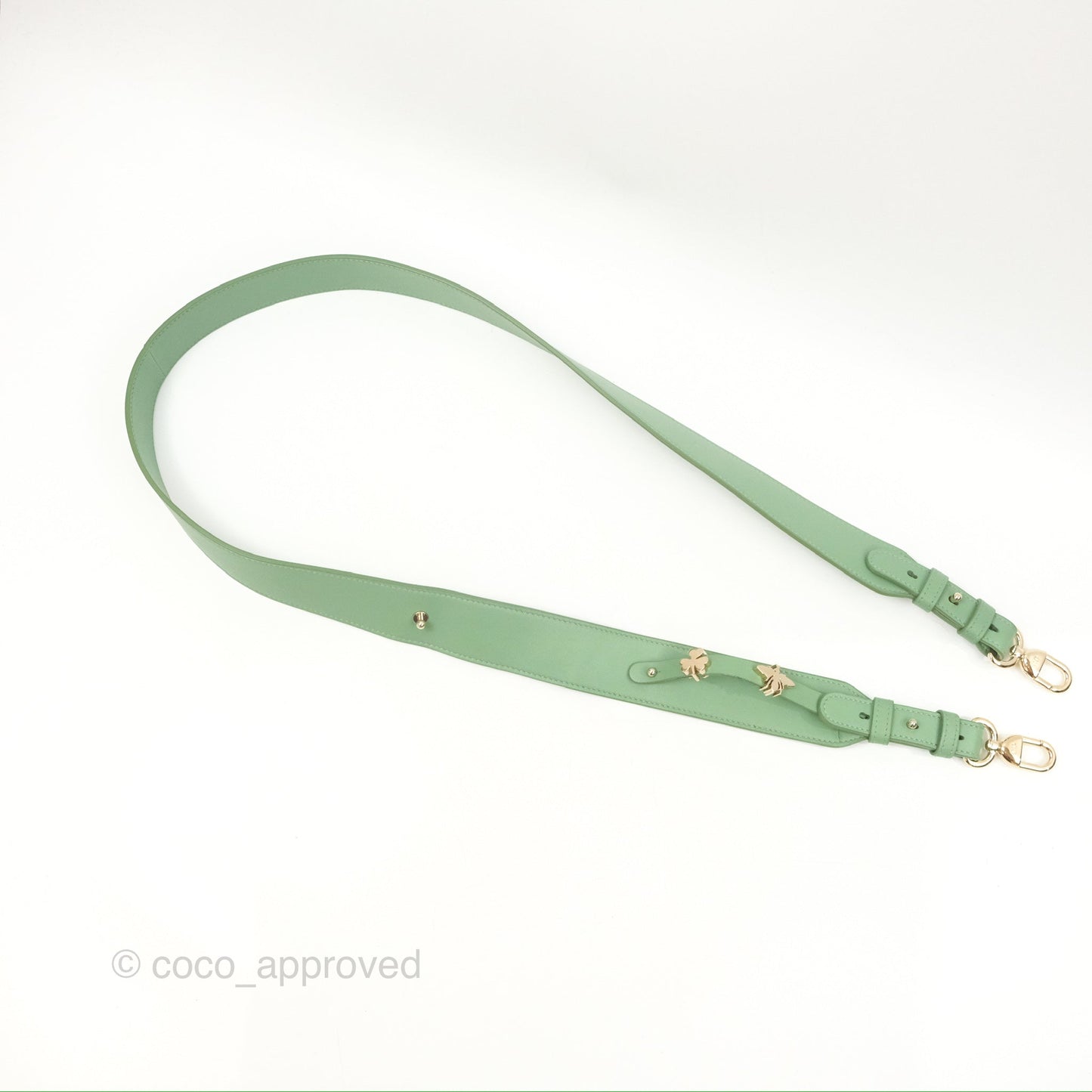 Christian Dior My ABCDior Lady Dior Avocado Green Lambskin Gold Hardware
