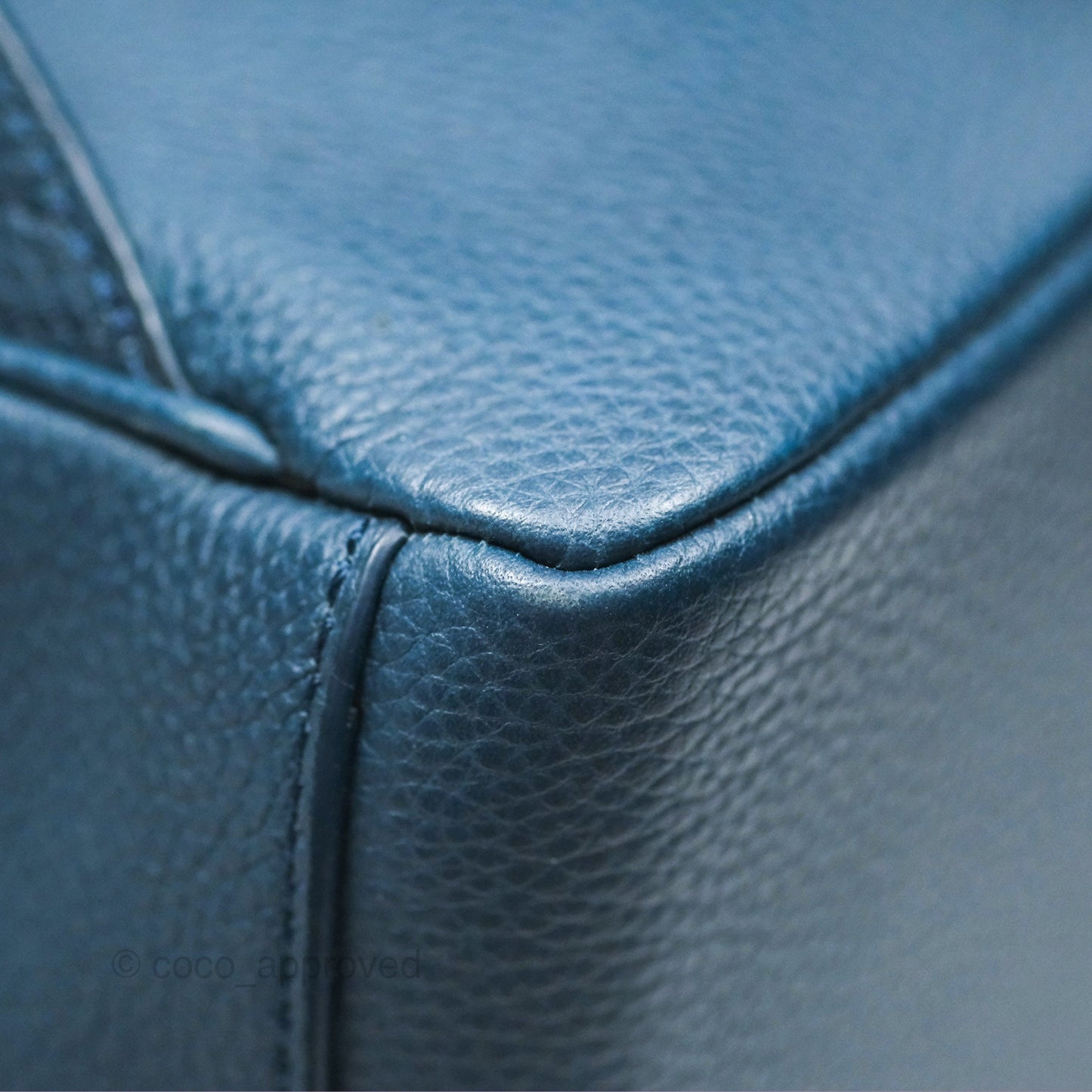 Christian Dior Backpack Calfskin Navy