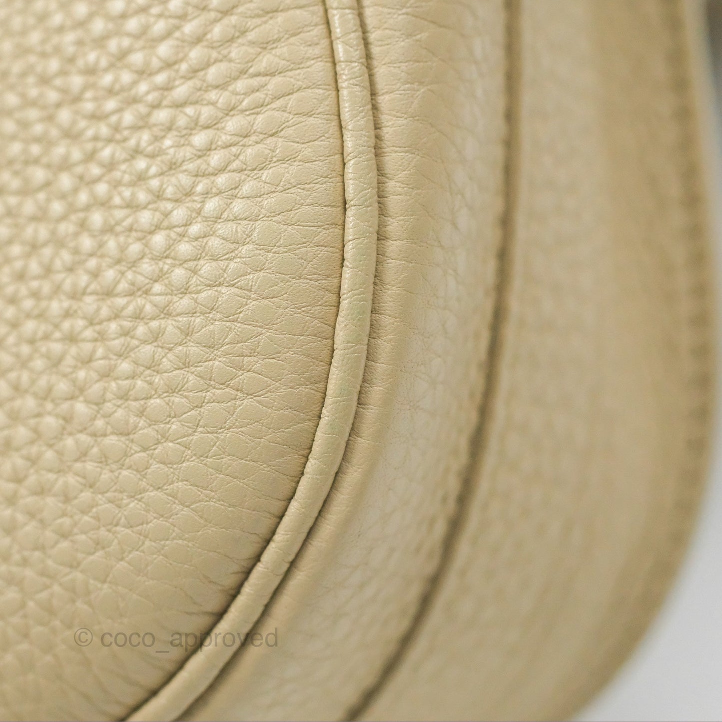 Christian Dior Medium Bobby Flap Beige Grained Calfskin