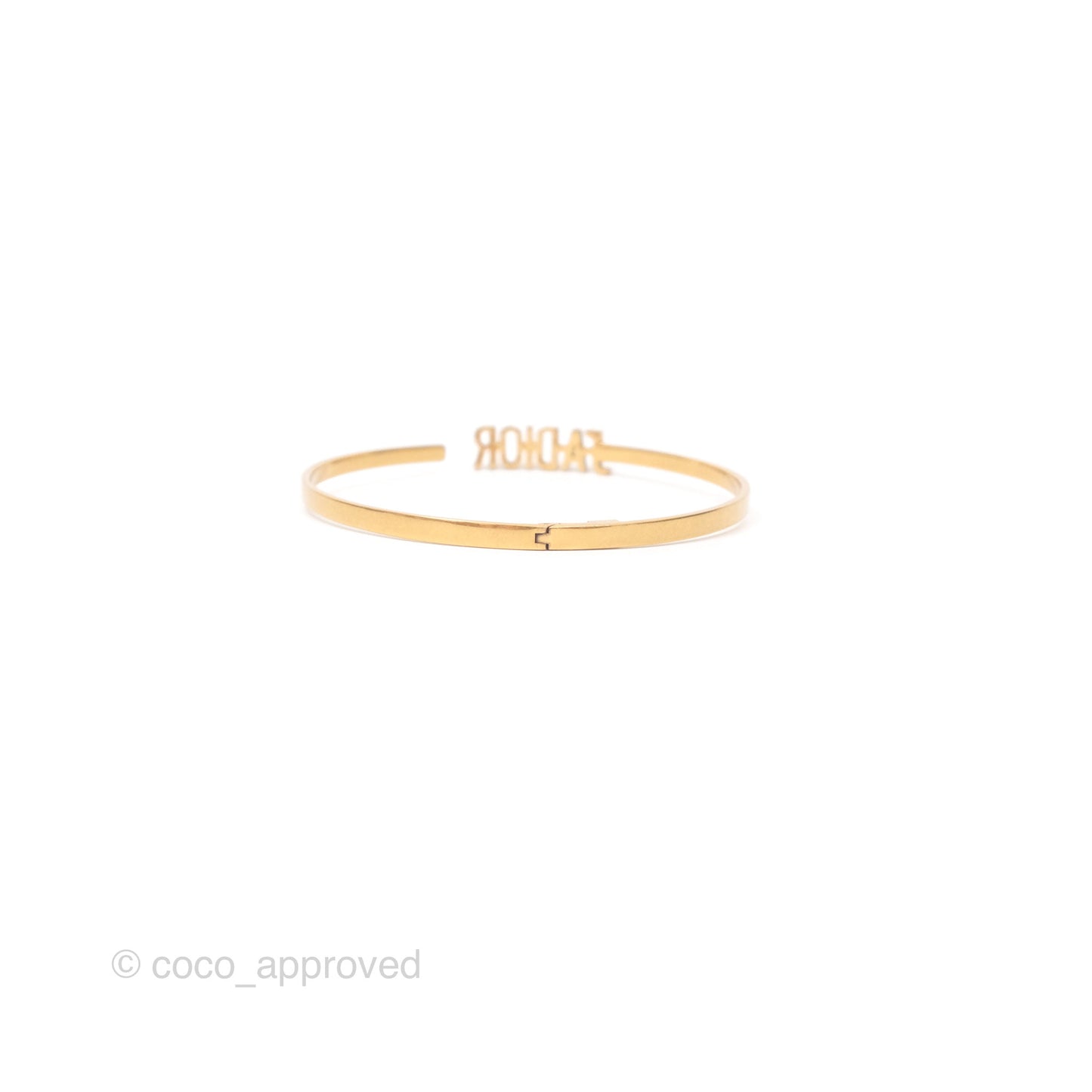 Christian Dior J'adior Choker Gold Tone
