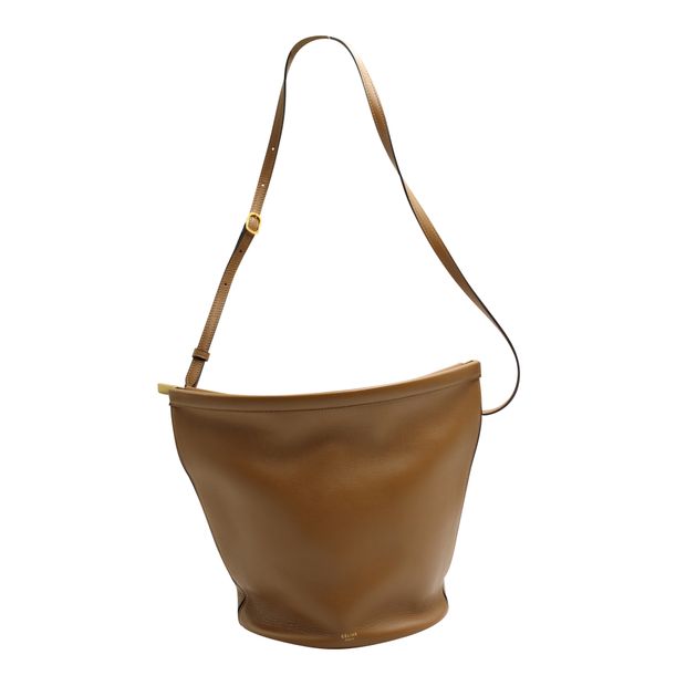 Celine Clasp Bucket Bag