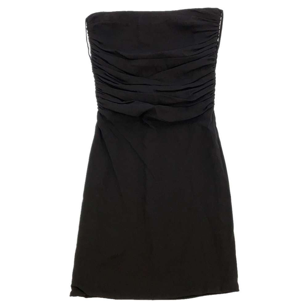 FENDI Fendace dress Size 36 Black Rayon96% Polyurethane4%