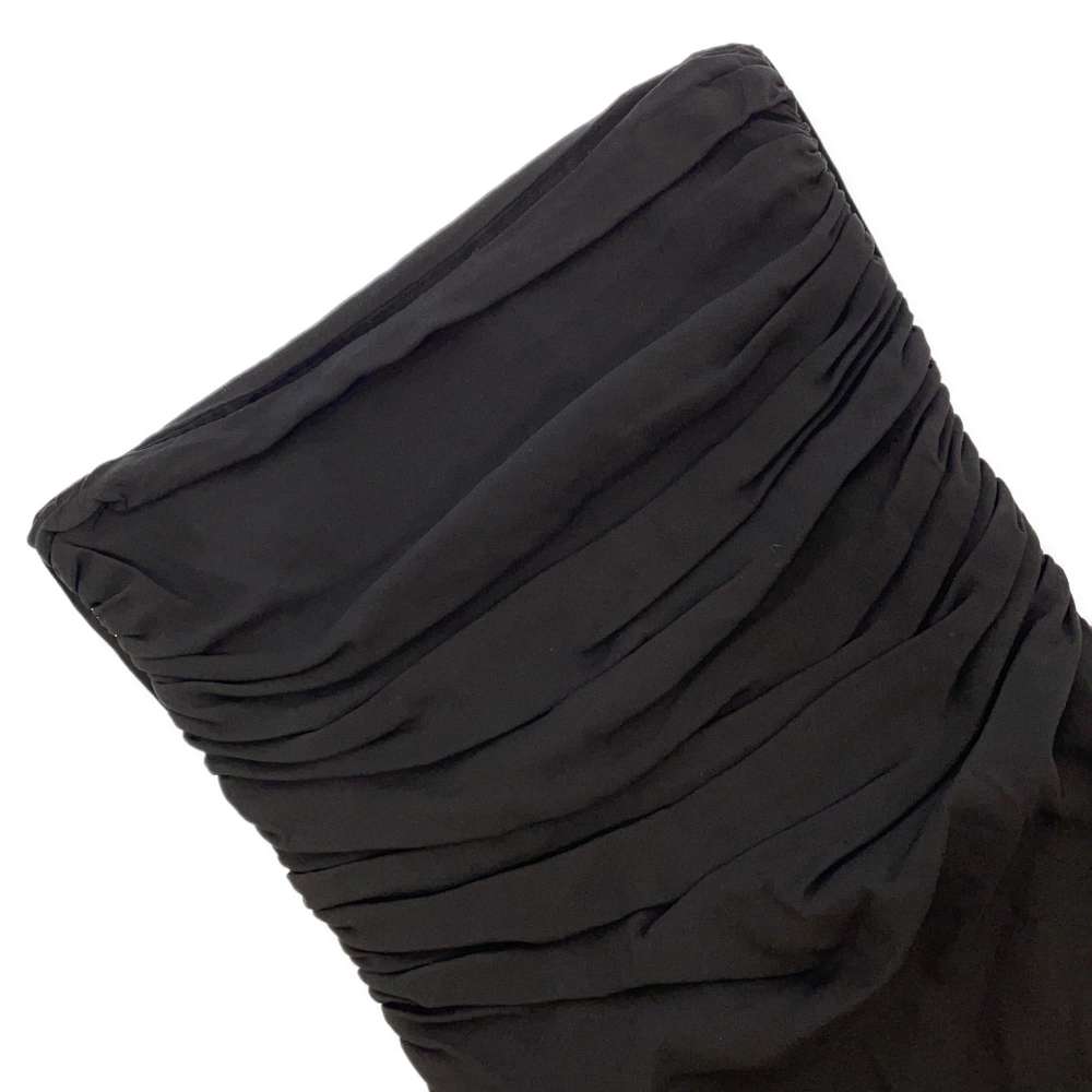 FENDI Fendace dress Size 36 Black Rayon96% Polyurethane4%