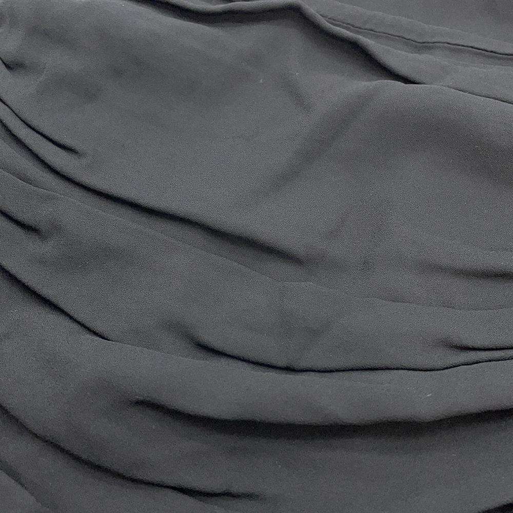 FENDI Fendace dress Size 36 Black Rayon96% Polyurethane4%