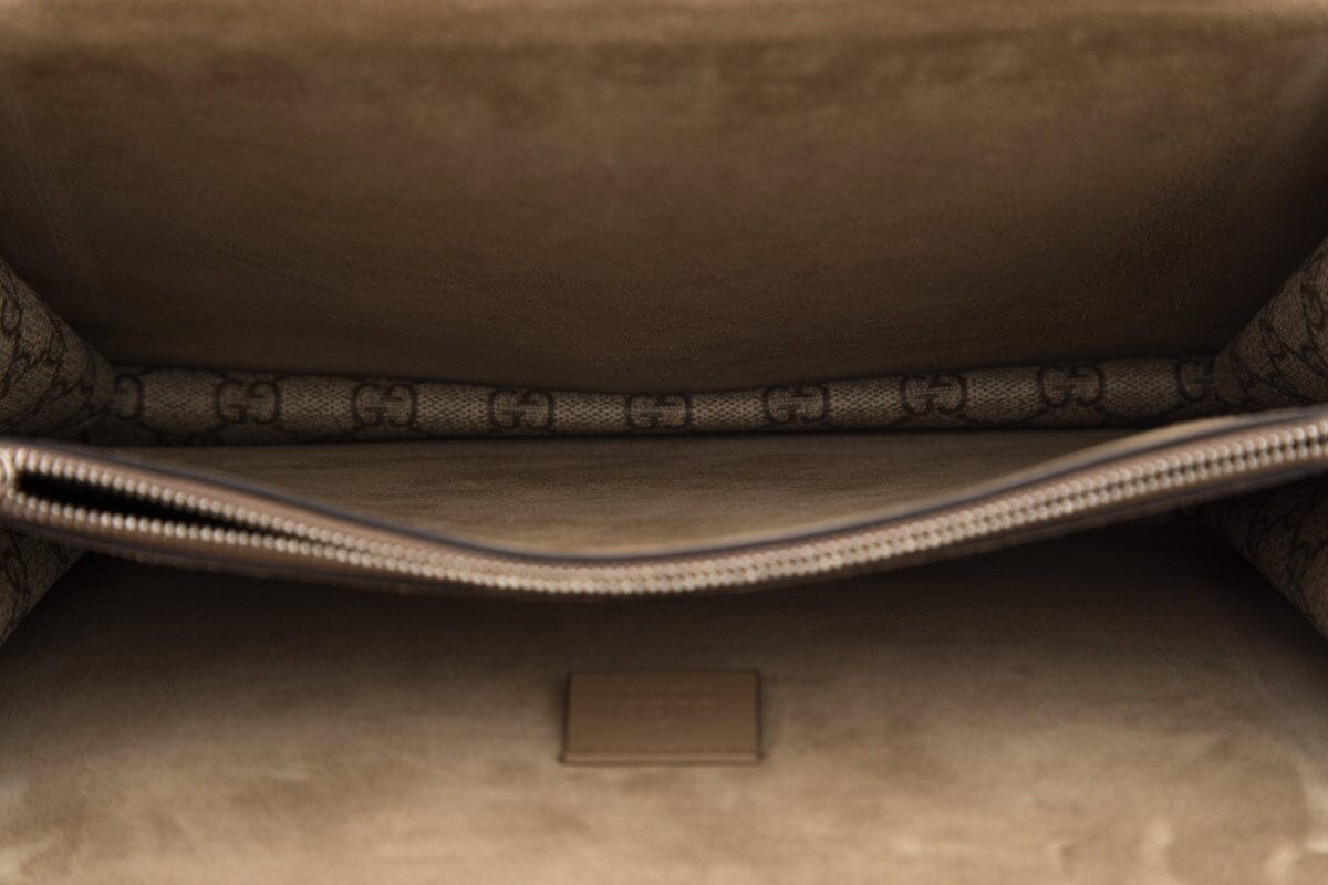 Gucci Brown Monogram Dionysus Handbag