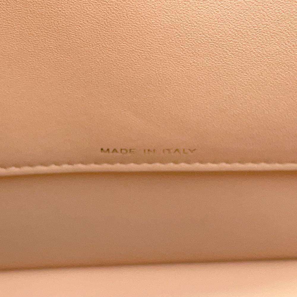 FENDI Peekaboo ISeeU Antonio Lopez White/Brown/Beige 8BN321 Leather suede Size Medium