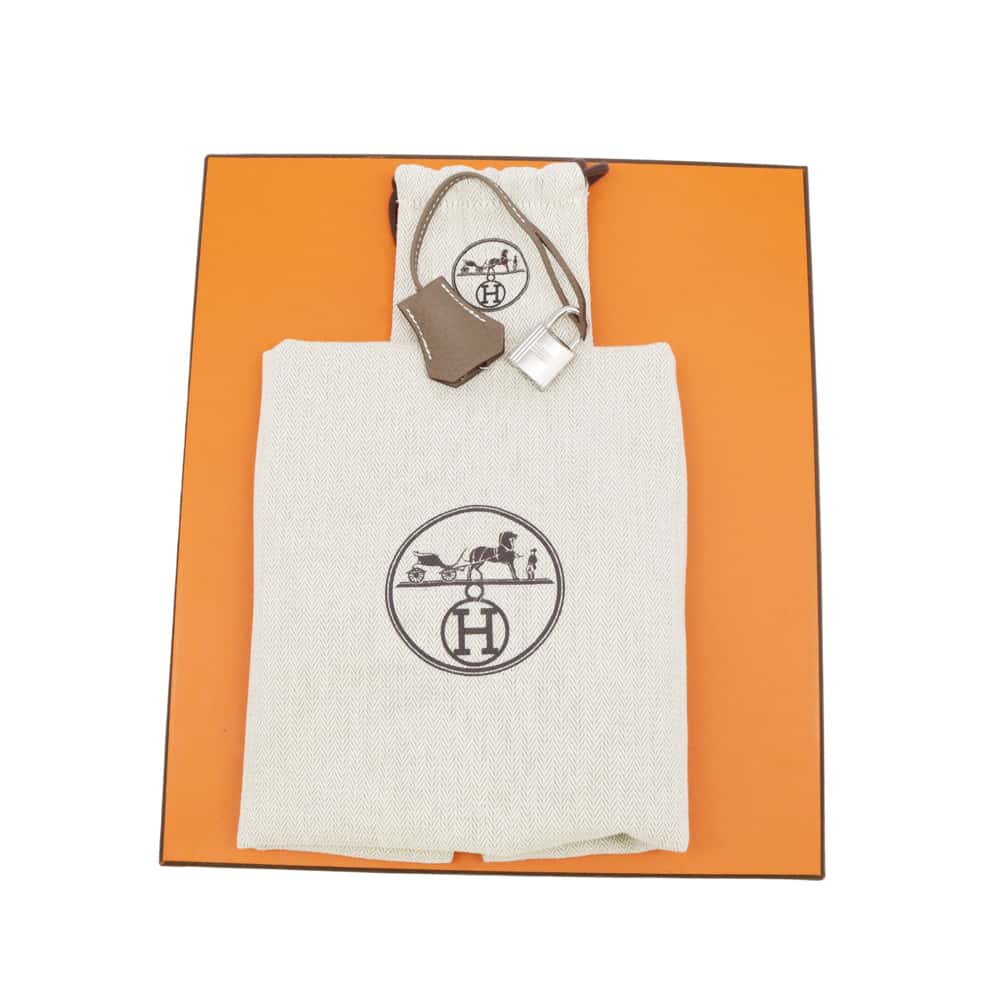 HERMES Birkin Etoupe Togo Leather Size 25