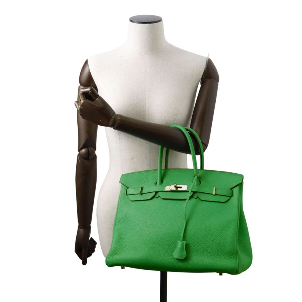 HERMES Birkin Bamboo Taurillon Clemence Size 35