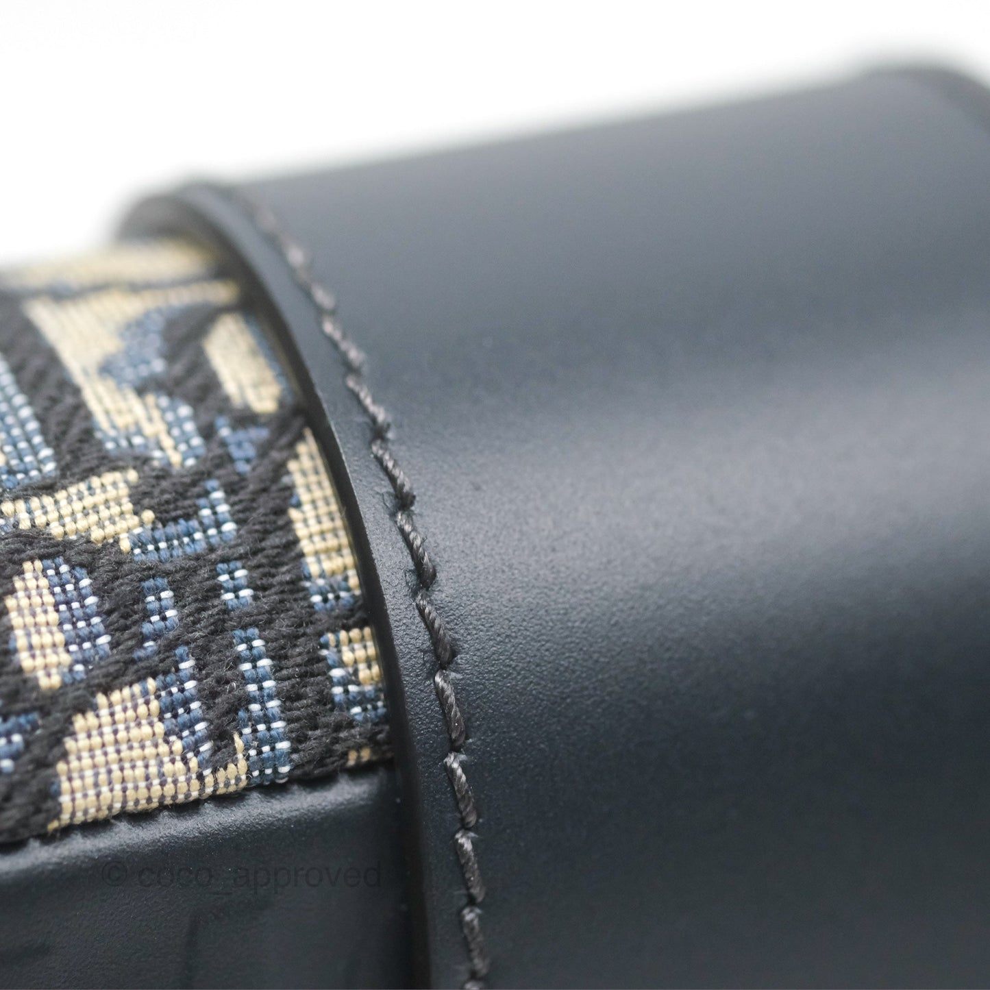 Dior 30 Montaigne Bag Blue Dior Oblique Jacquard