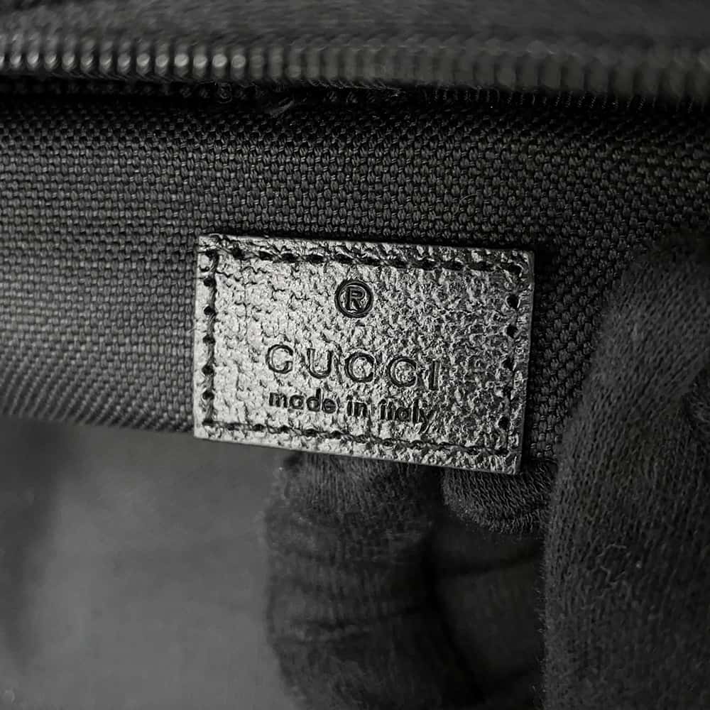 GUCCI Jumbo GG Small Cabin Trolley Bag Black 451003 Canvas Leather