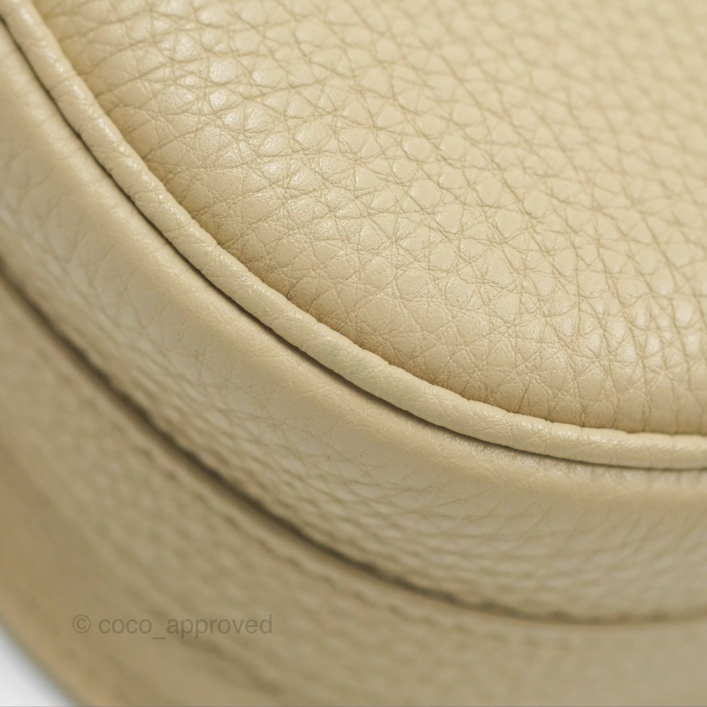Christian Dior Medium Bobby Flap Beige Grained Calfskin