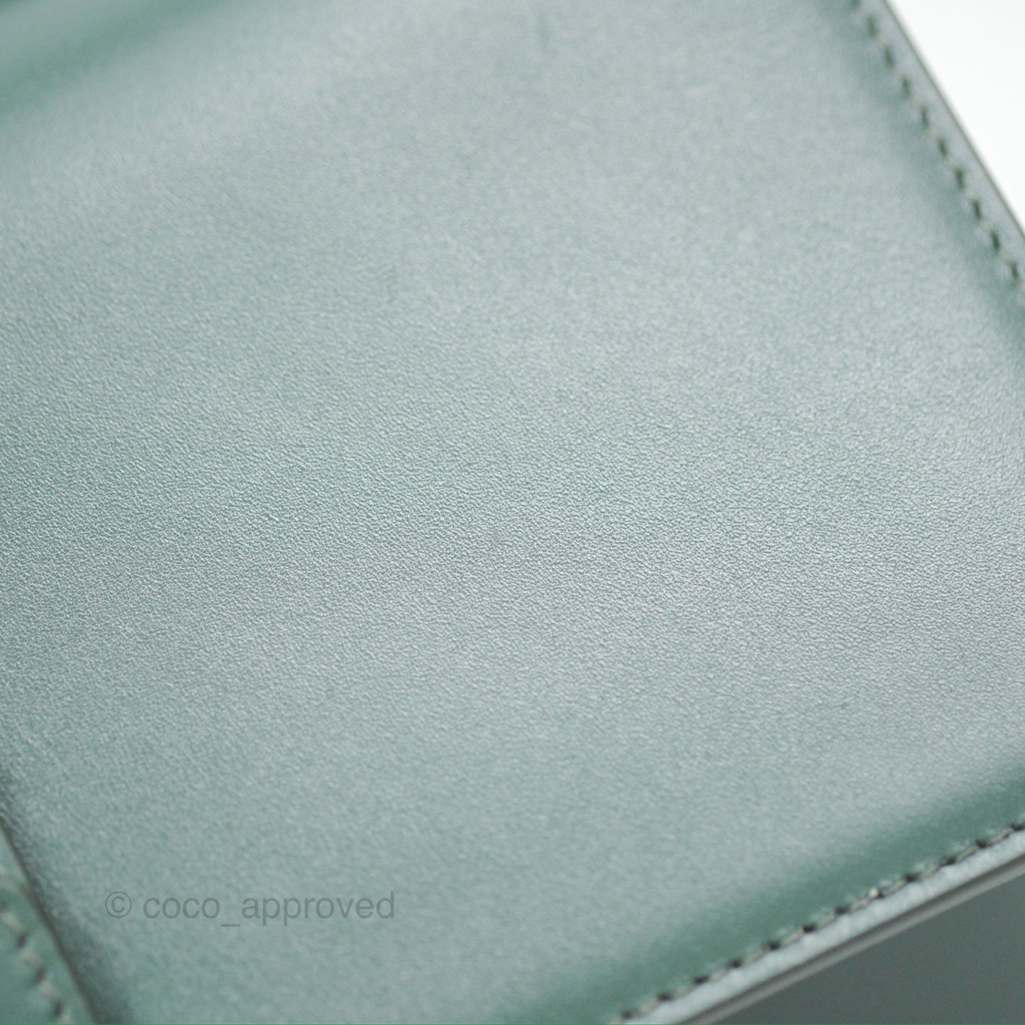 Dior 30 Montaigne Bag Teal Green Box Calfskin