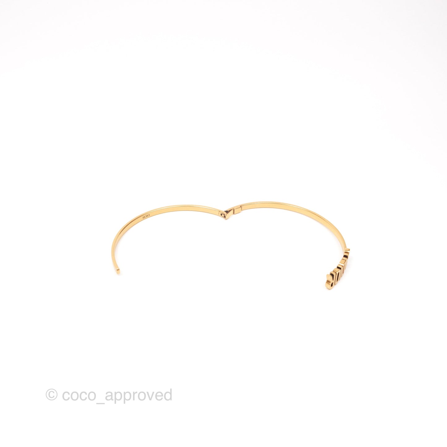 Christian Dior J'adior Choker Gold Tone