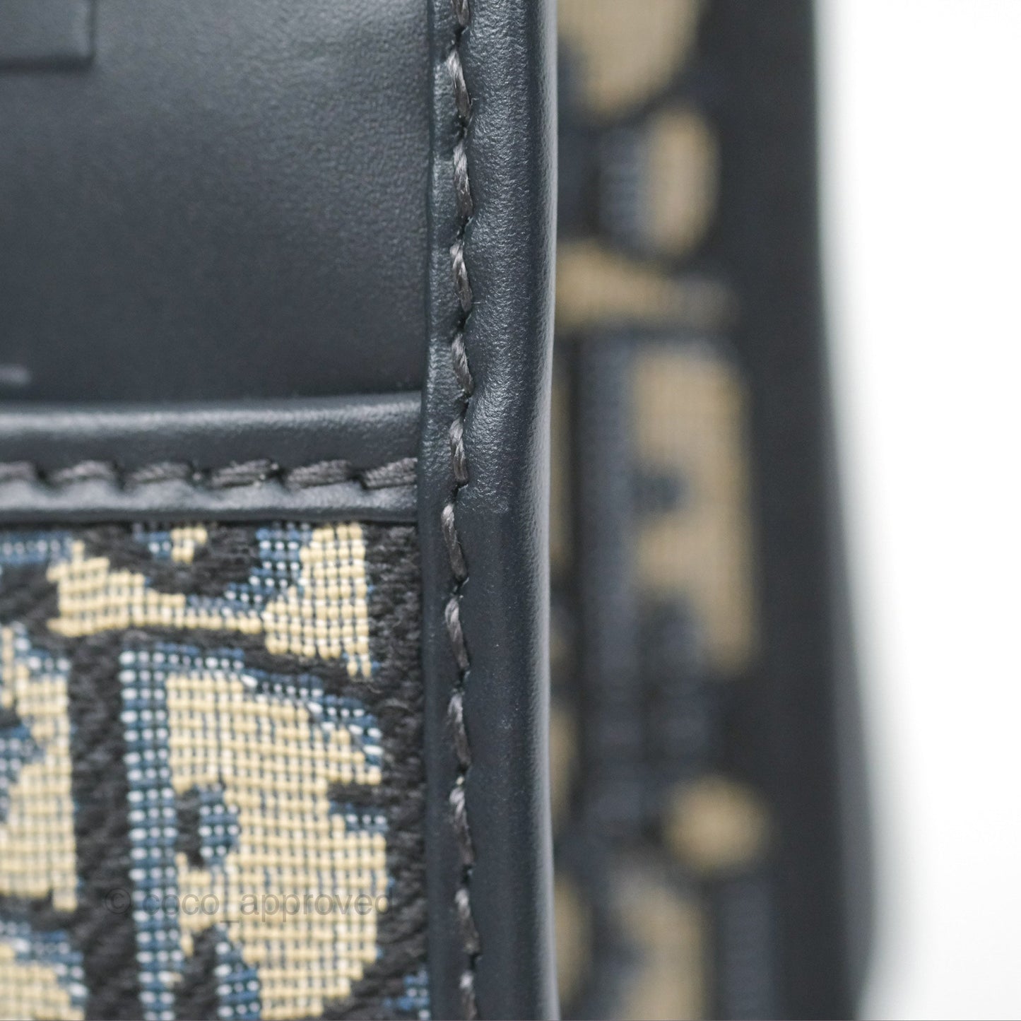 Dior 30 Montaigne Bag Blue Dior Oblique Jacquard