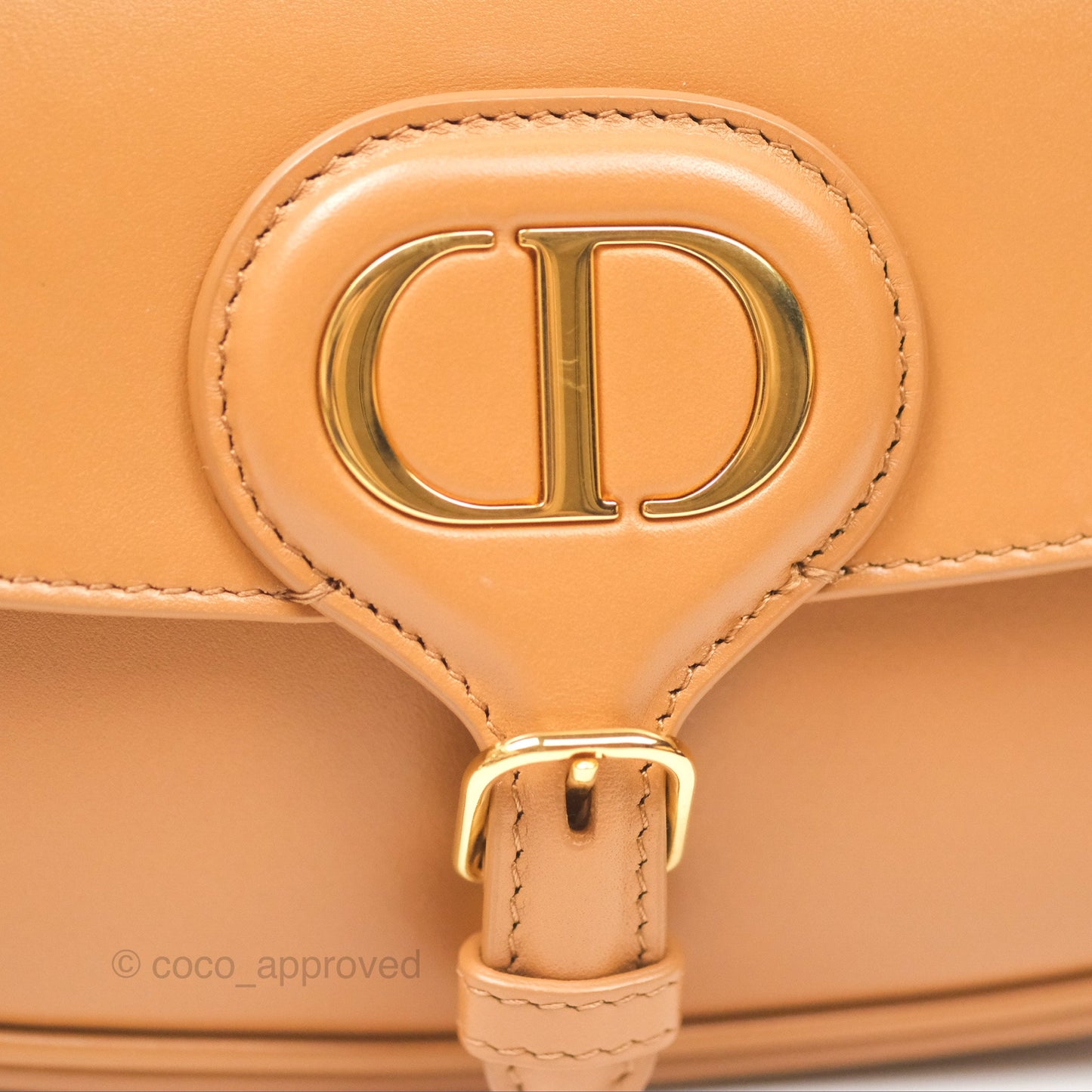 Christian Dior Bobby East-West Bag Calfskin Camel