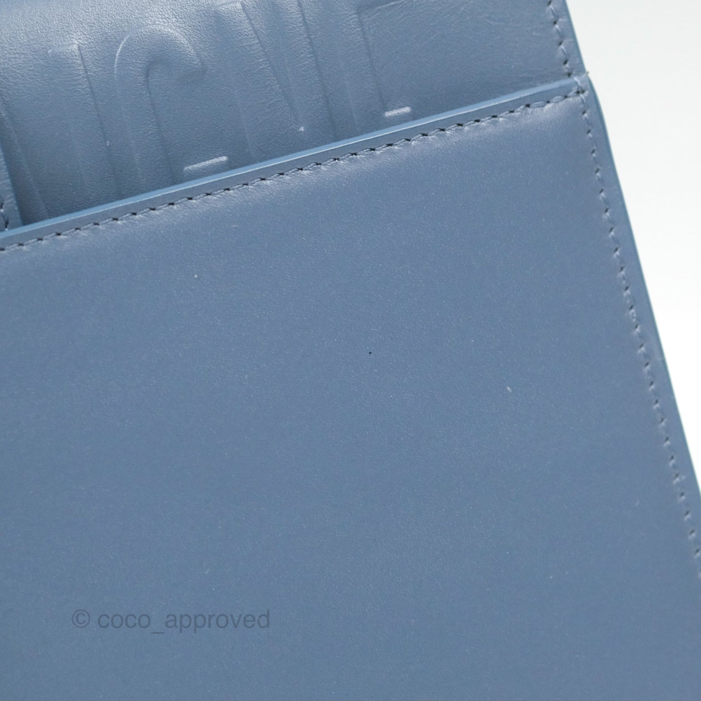 Dior 30 Montaigne Bag Blue Box Calfskin