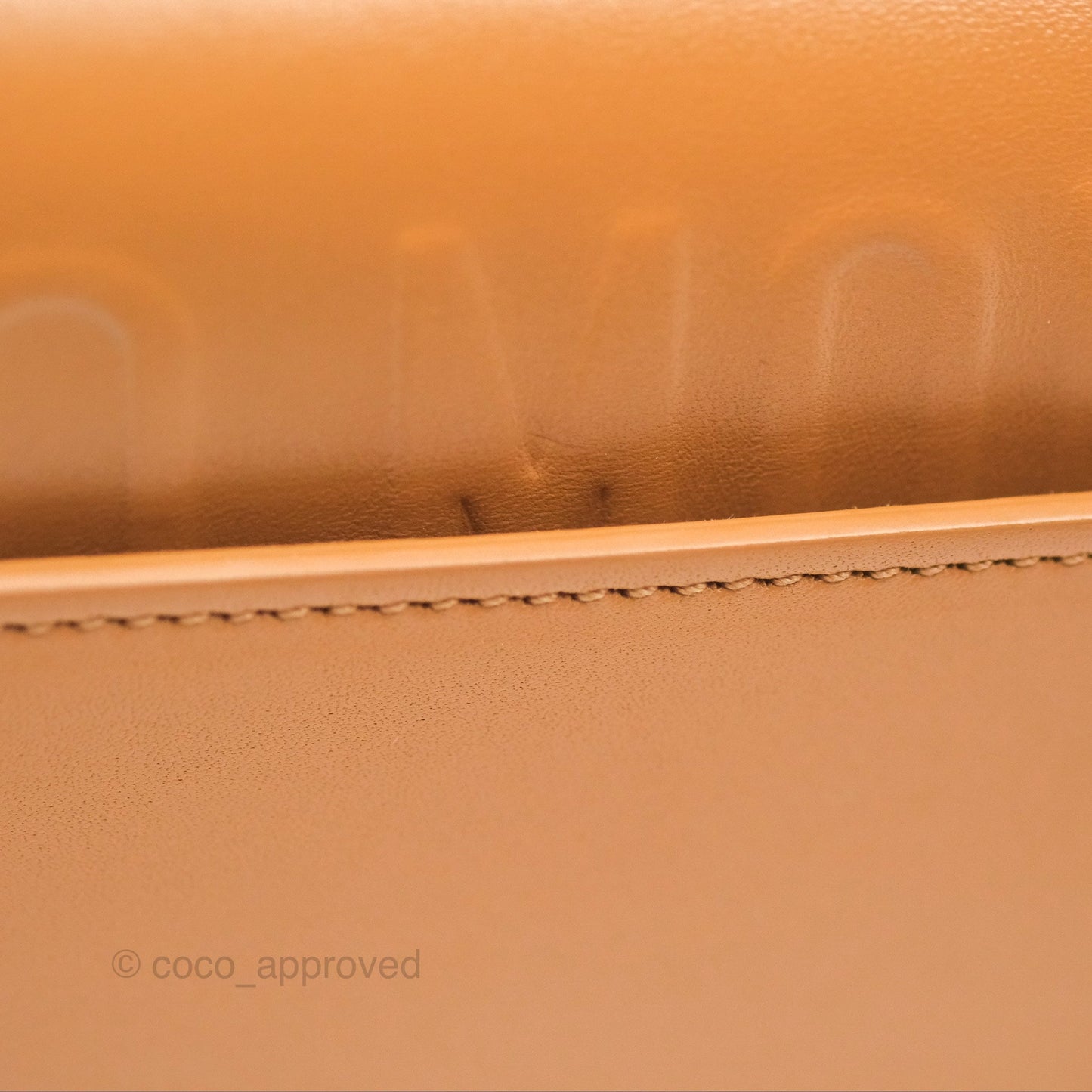 Christian Dior Bobby East-West Bag Calfskin Camel