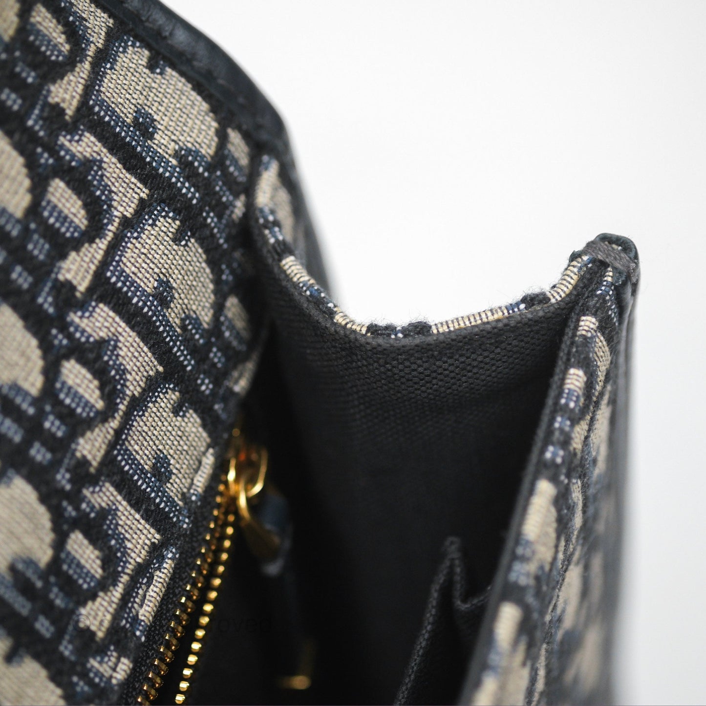 Dior 30 Montaigne Bag Blue Dior Oblique Jacquard