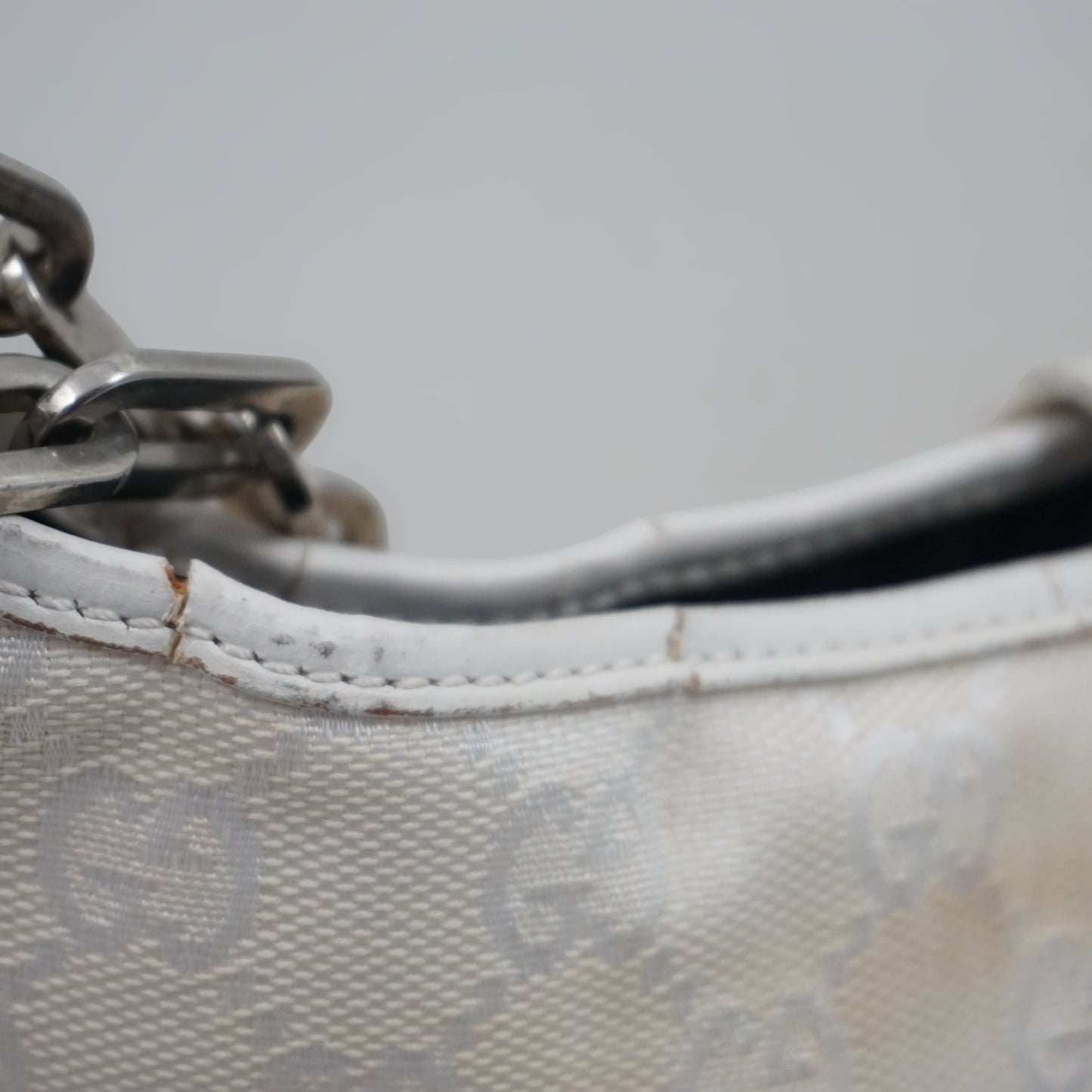 Gucci Hvid Skuldertaske