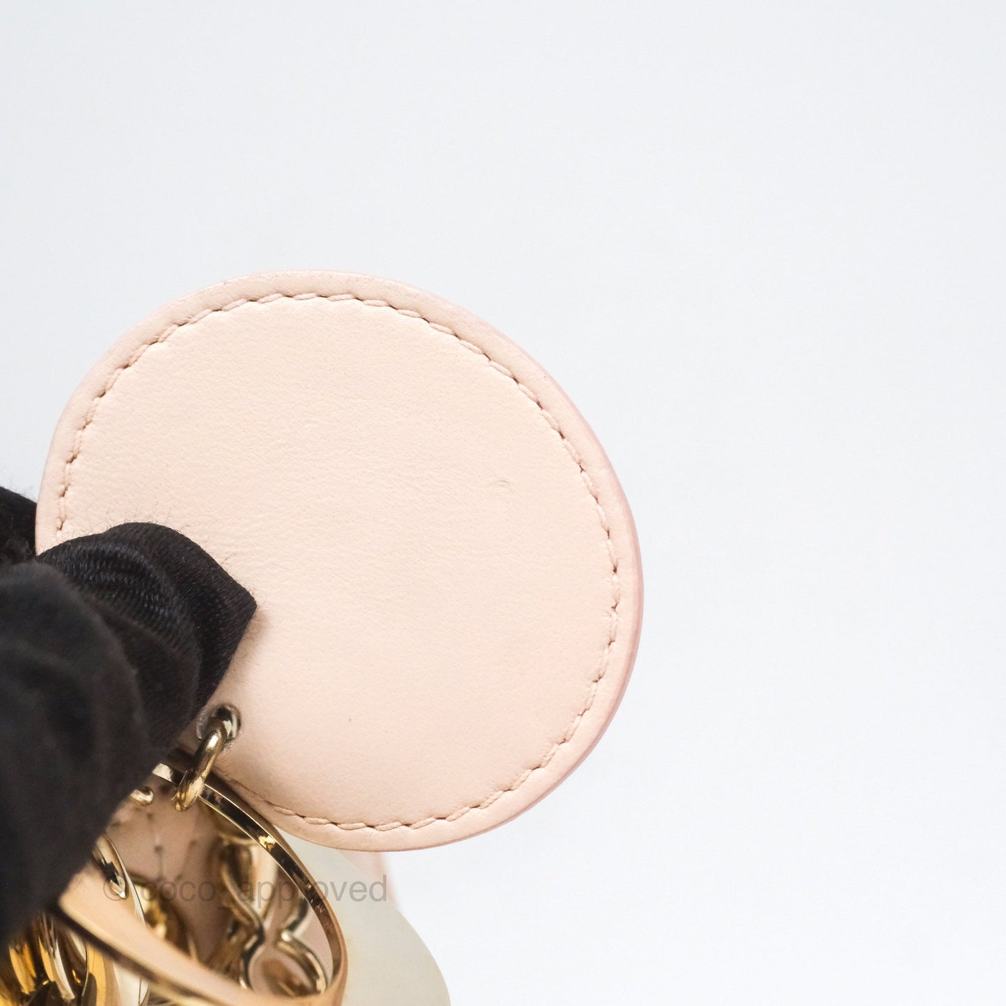 Christian Dior Lambskin My ABCDior Lady Dior Pink Gold Hardware