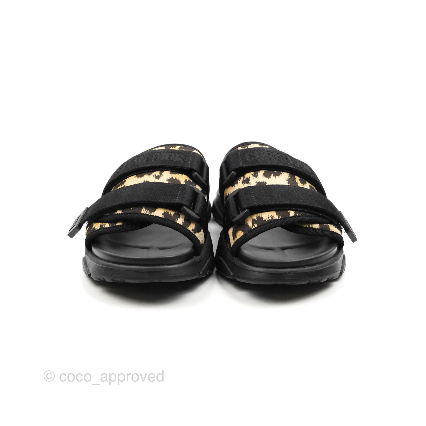 Christian Dior D-Wander Slide Beige Multicolor Mizza Printed