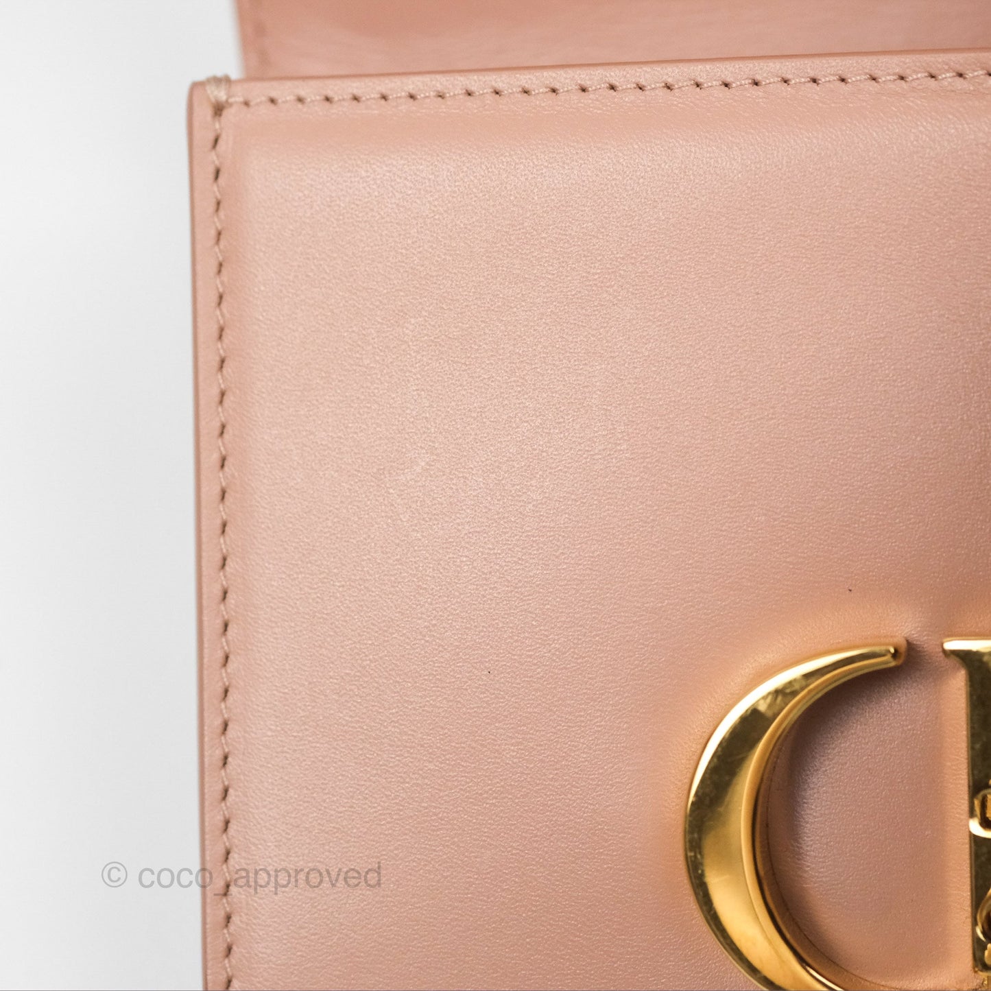 Dior Micro 30 Montaigne Flap Bag Rose Des Vents Calfskin