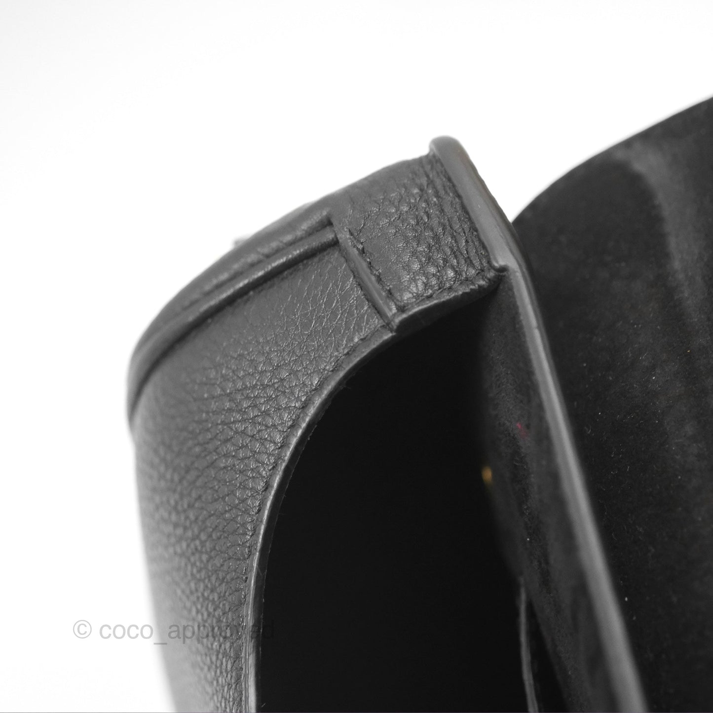 Christian Dior Medium Bobby Flap Black Grained Calfskin