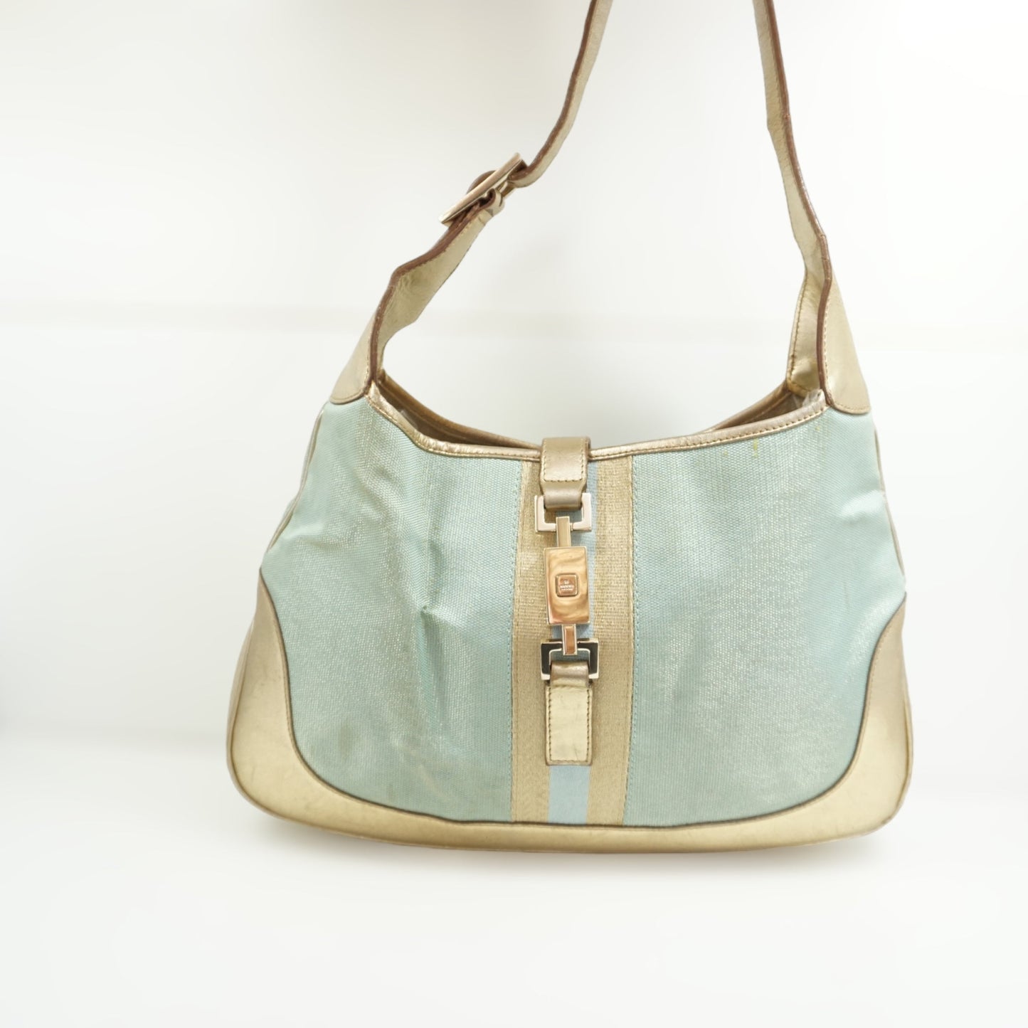 Gucci Turkis Skuldertaske