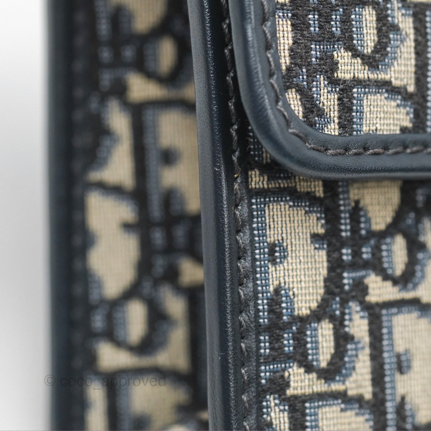 Dior 30 Montaigne Bag Blue Dior Oblique Jacquard