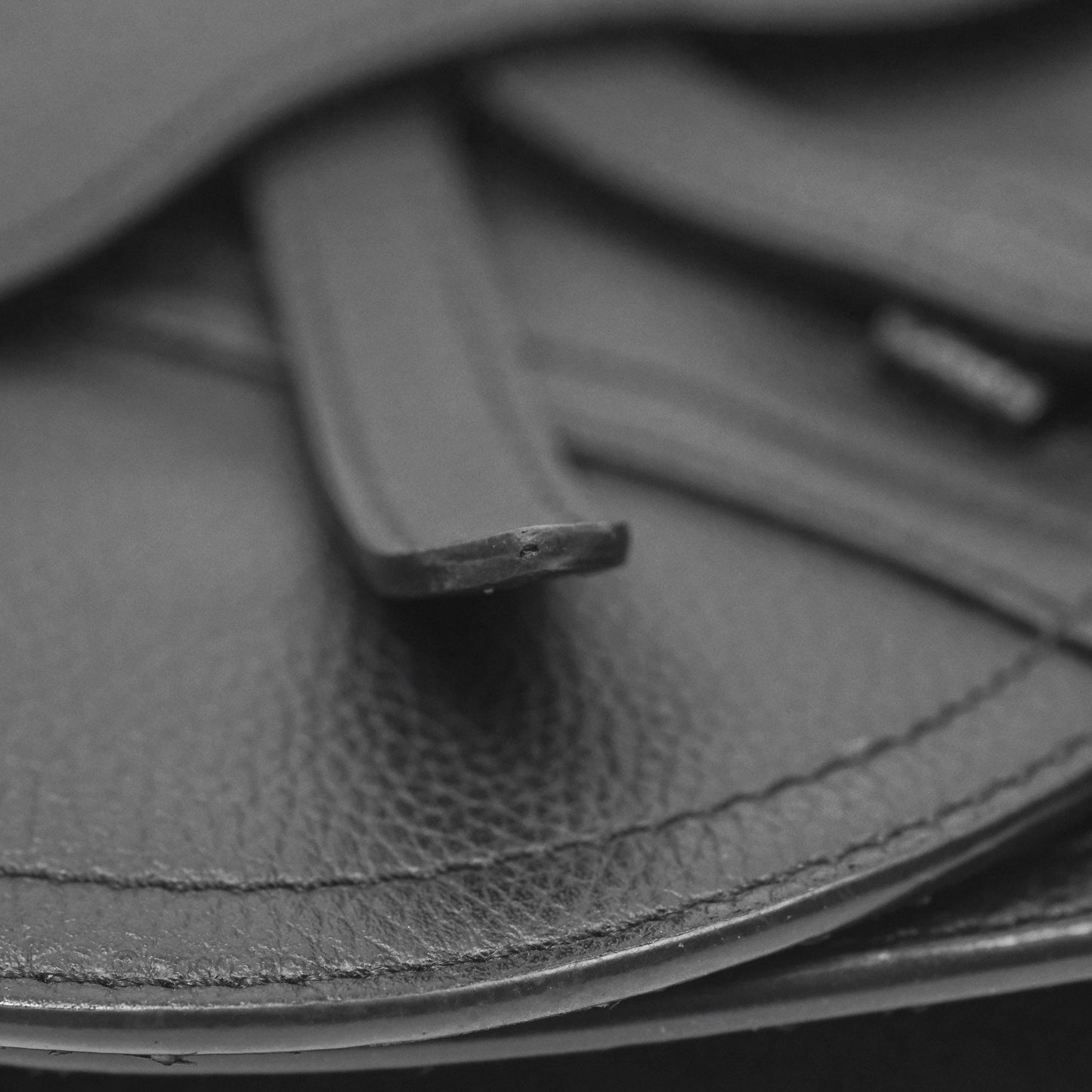 Dior Men's Saddle Bag Black Calfskin