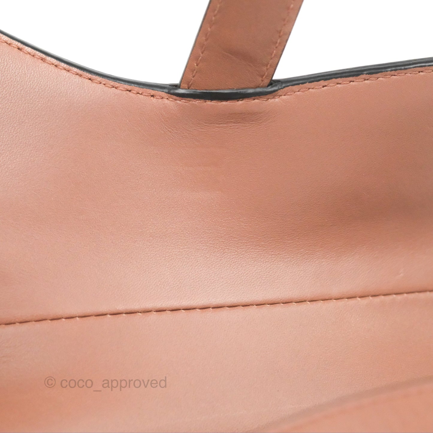 Christian Dior Mini Saddle Bag Rose Taupe Grained Calfskin Gold Hardware