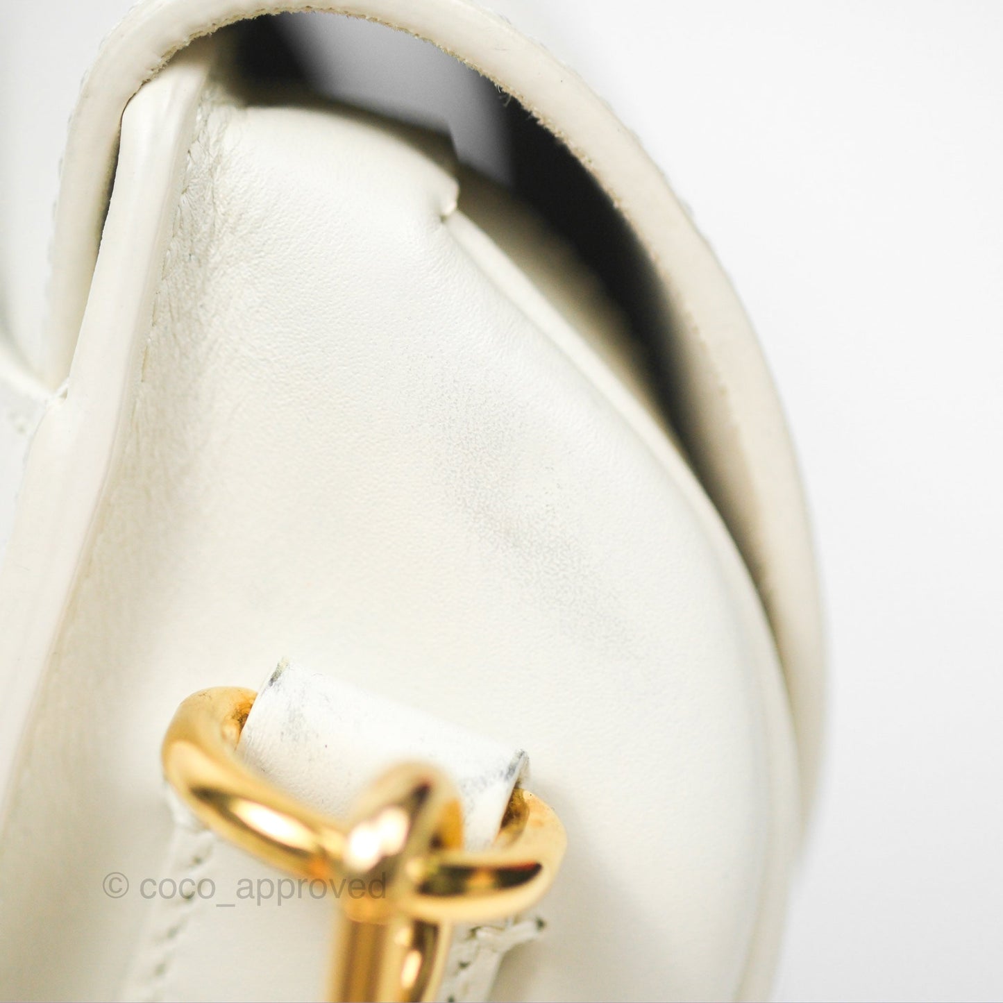 Christian Dior Bobby East-West Bag Calfskin White