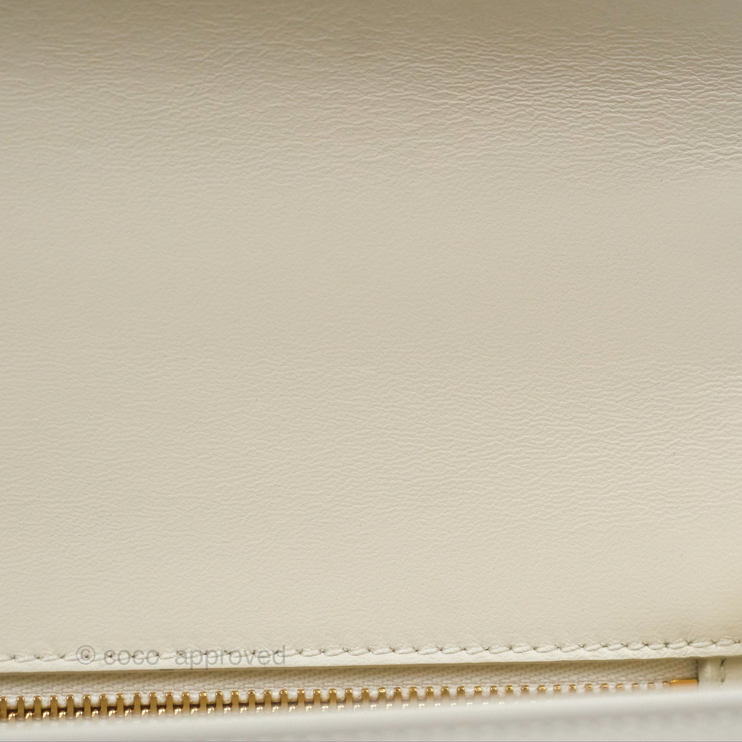 Christian Dior Small 30 Montaigne Box Bag White Calfskin
